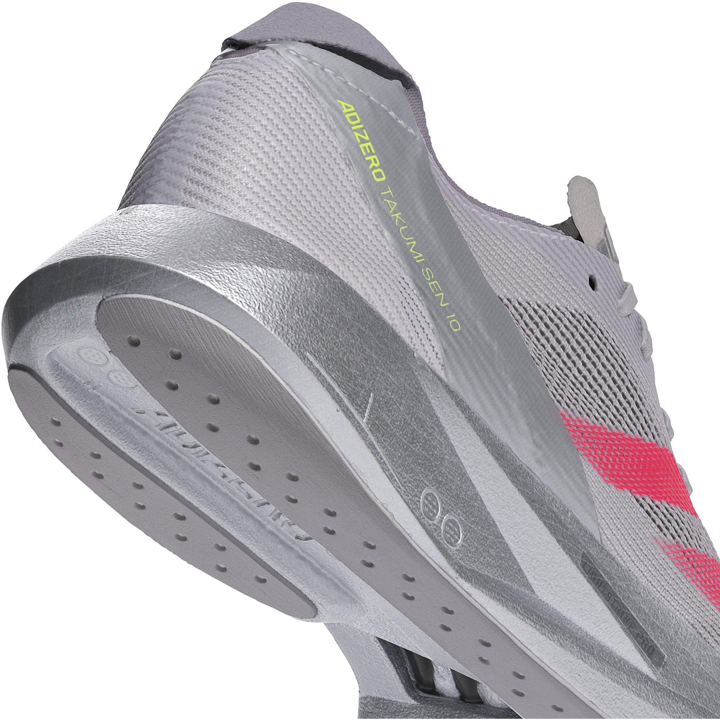 DSHGRY/LUCRED/G - adidas - Adizero Takumi Sen 10 Road Running Shoes Womens - 8