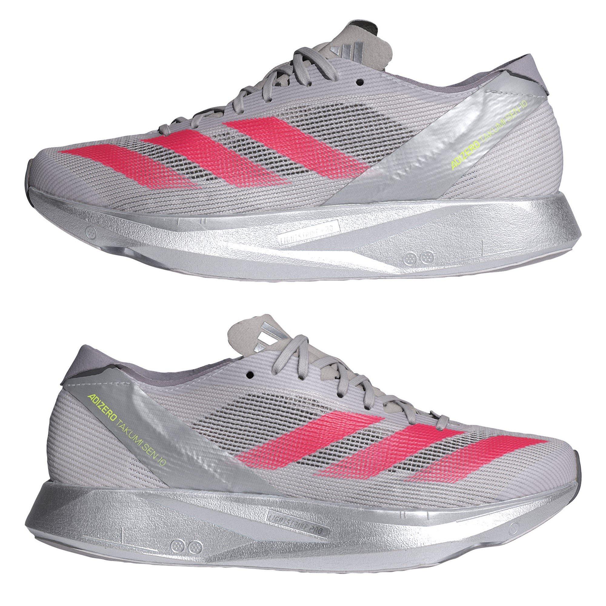 DSHGRY/LUCRED/G - adidas - Adizero Takumi Sen 10 Road Running Shoes Womens - 9