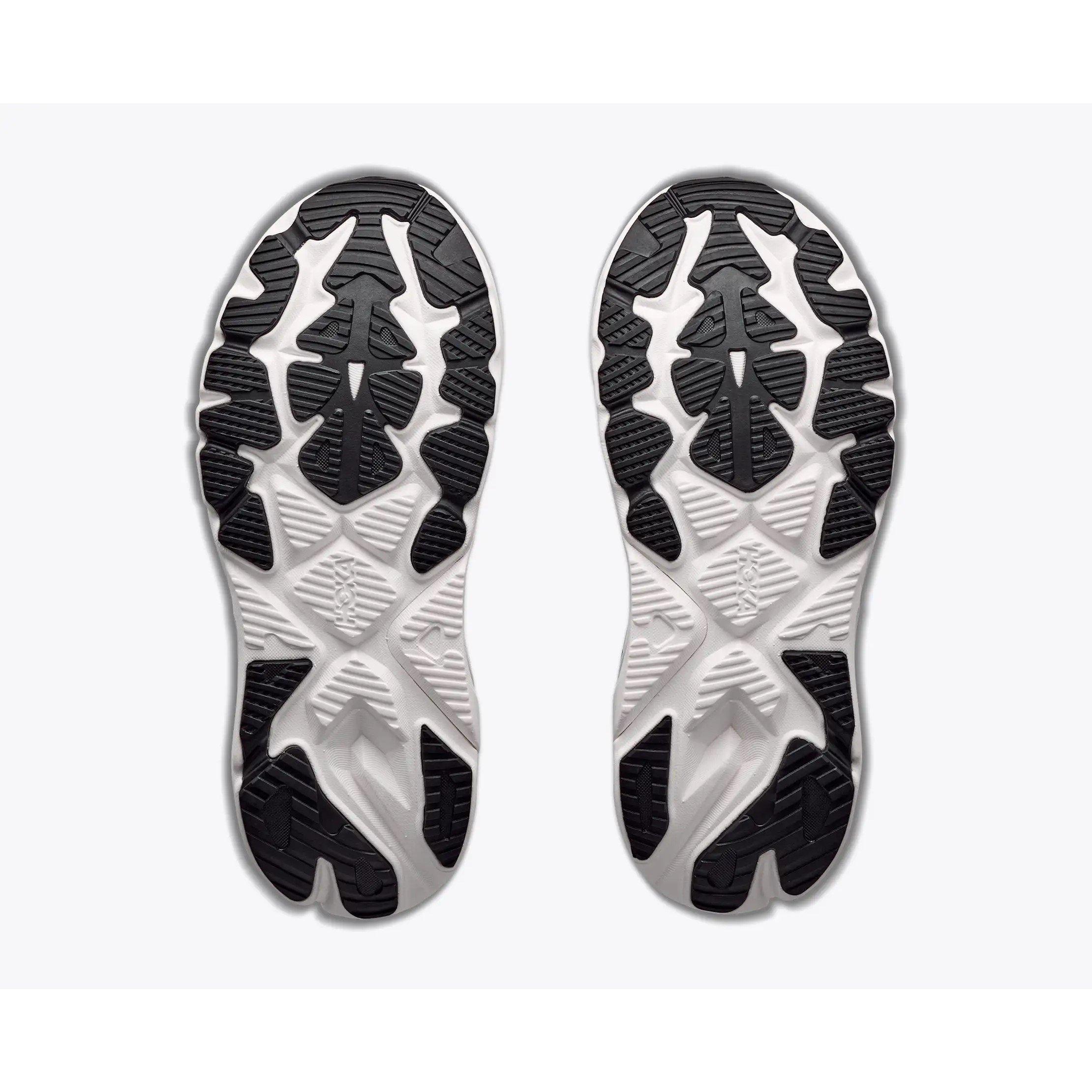 Black/White - Hoka - Men's Arahi 9 Everyday Road Running Shoes - 7