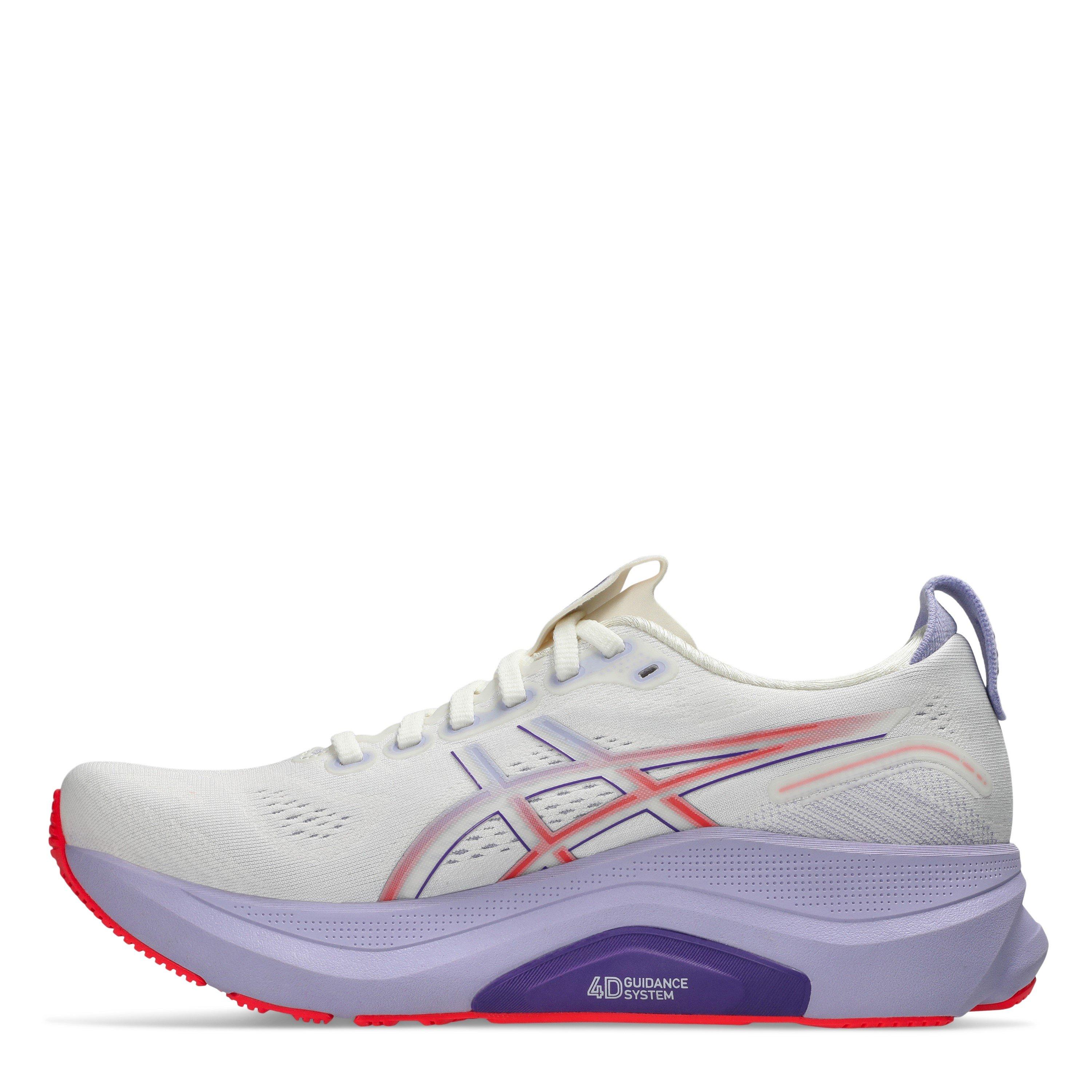CREAM/EDOPURPLE - Asics - Gel-Kayano 32 Womens Running Shoes - 2
