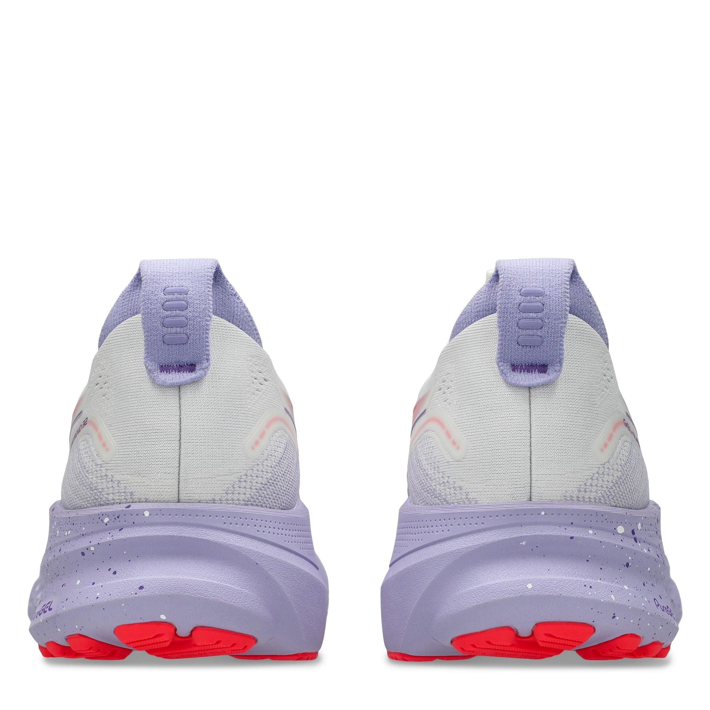 CREAM/EDOPURPLE - Asics - Gel-Kayano 32 Womens Running Shoes - 7