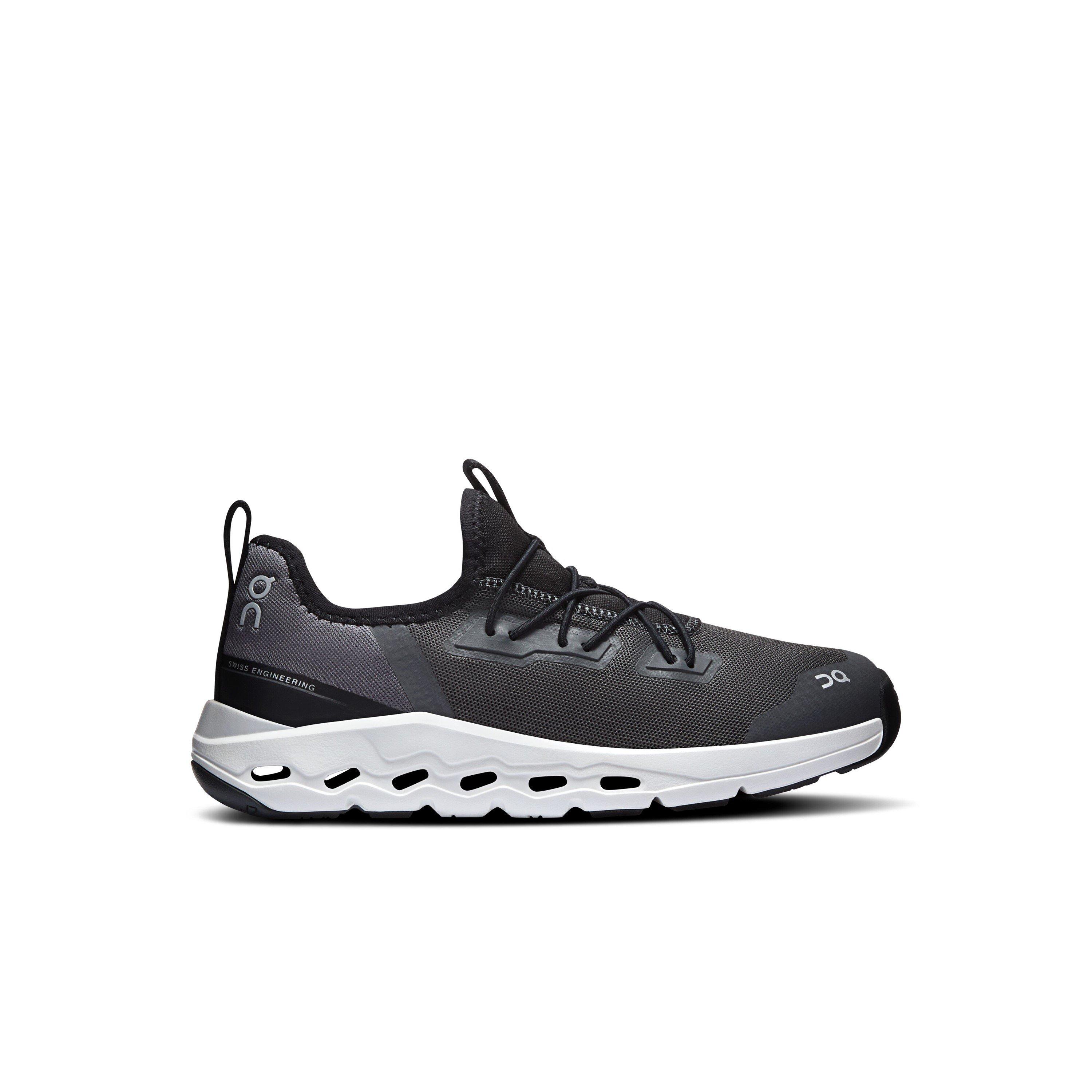 On Juniors Cloudleap Shoes - Black/White - Size 2 (34)