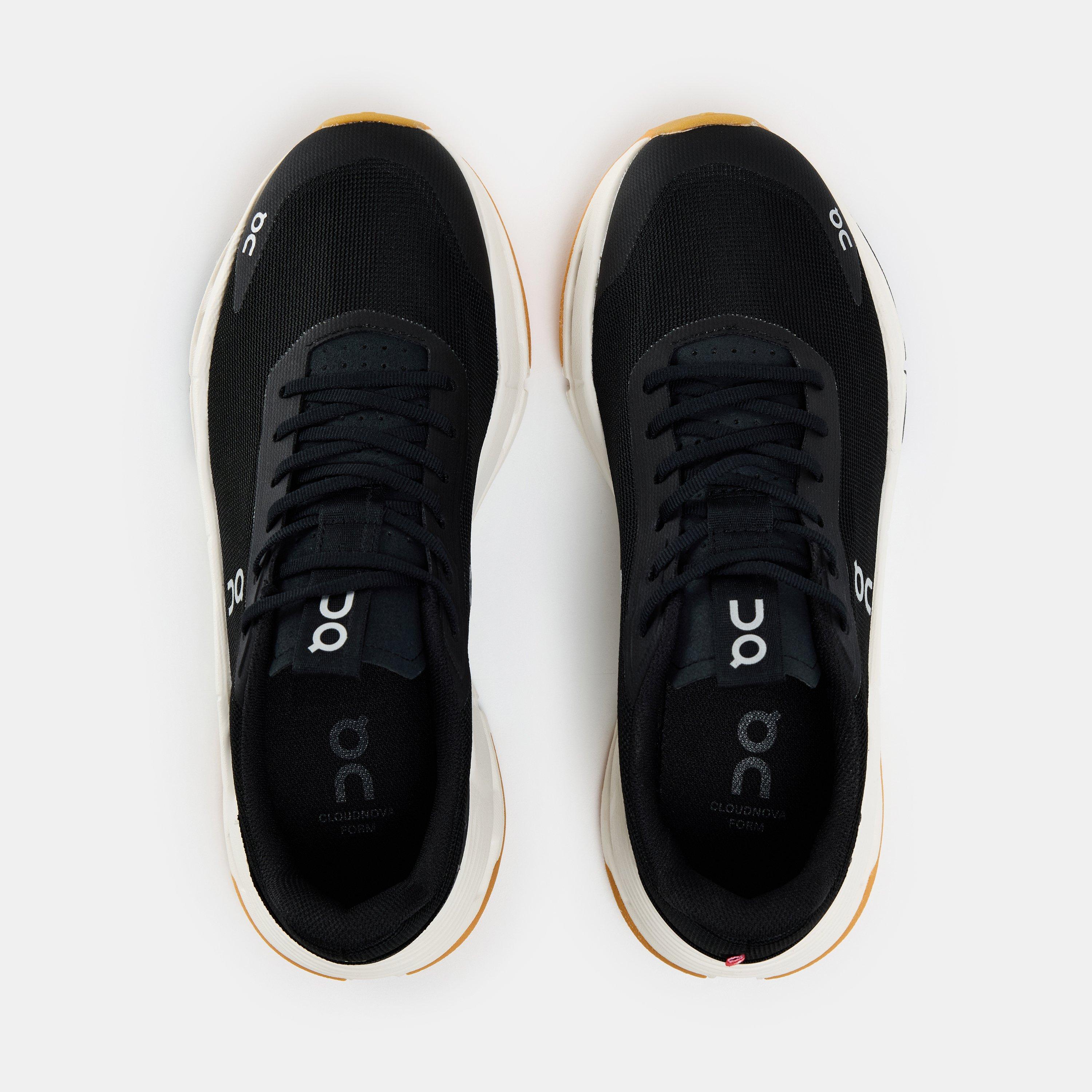 Black/Ivory - On - Women's Cloudnova Everyday Running Shoes - 4