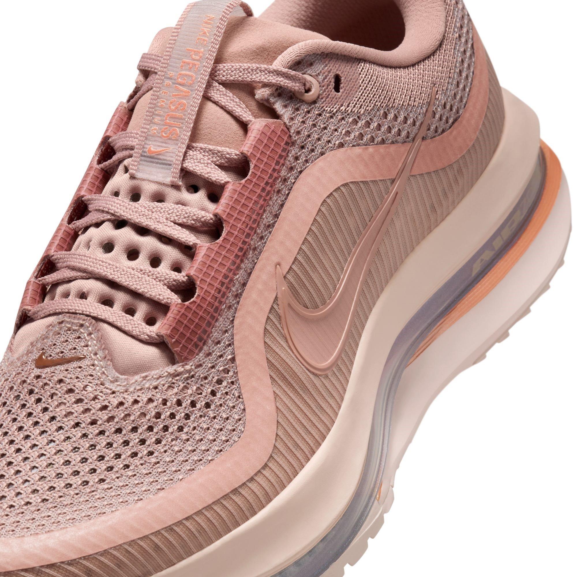 Pink/Rose-Gold - Nike - Pegasus Premium Womens Running Shoes - 7