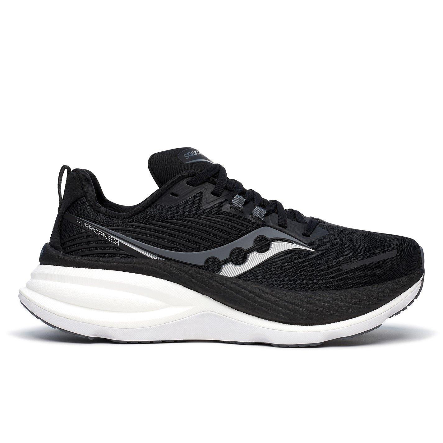 Black/Carbon - Saucony - Hurricane 24 - 1
