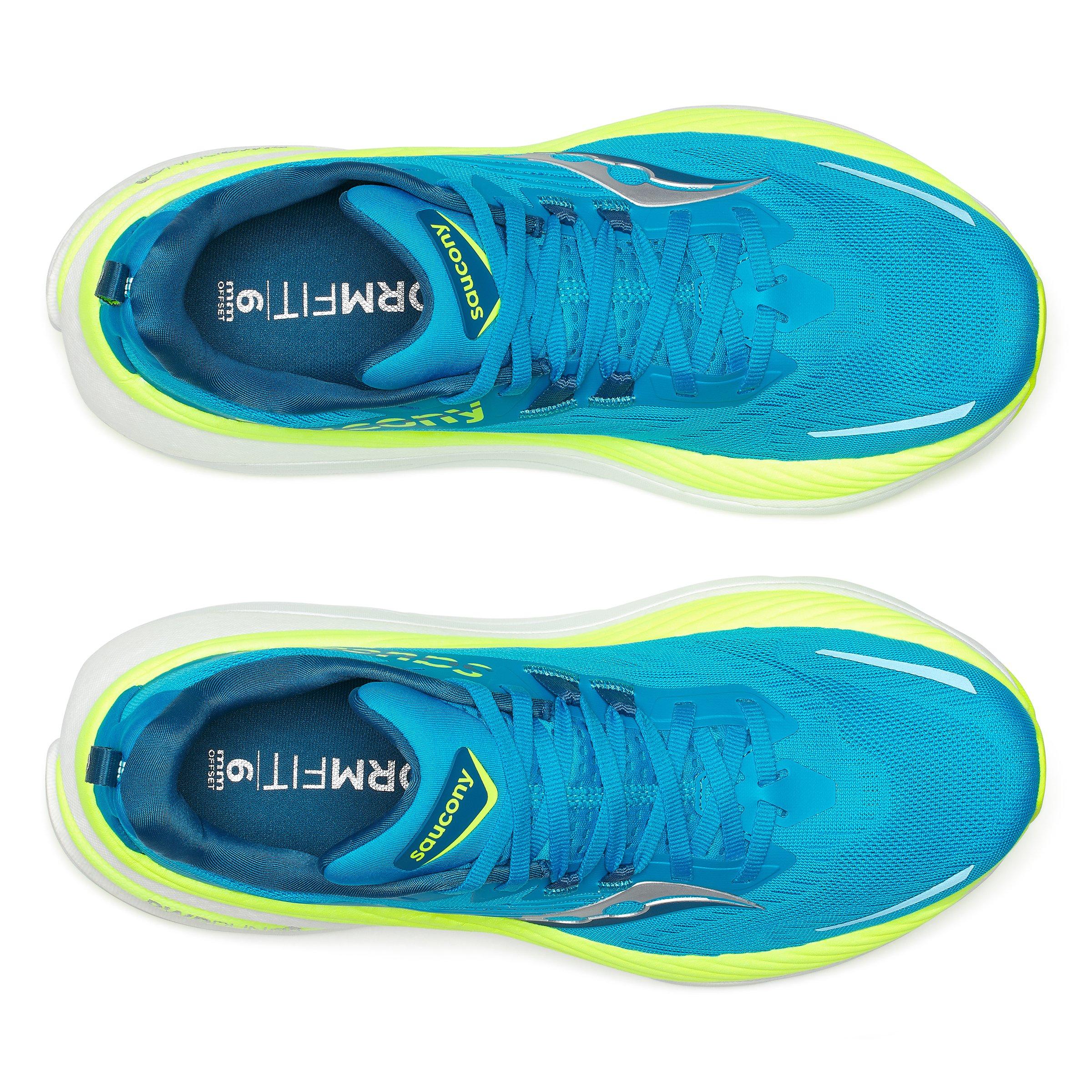 Viziblue/Citron - Saucony - Hurricane 24 - 4