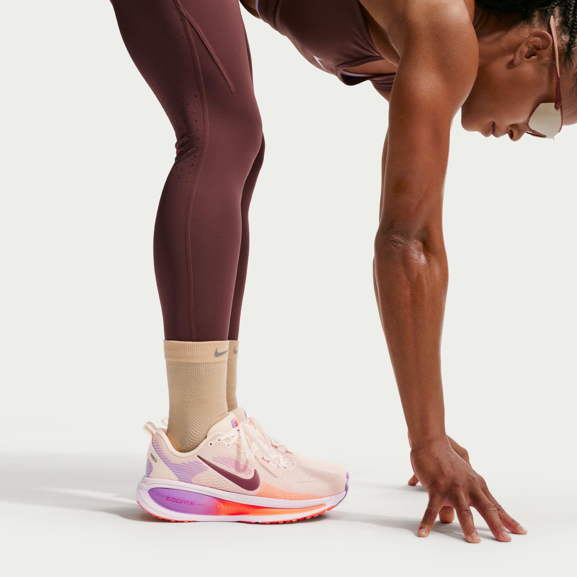 Chalk/Pink Foam - Nike - Vomero 18 Womens Running Shoes - 3