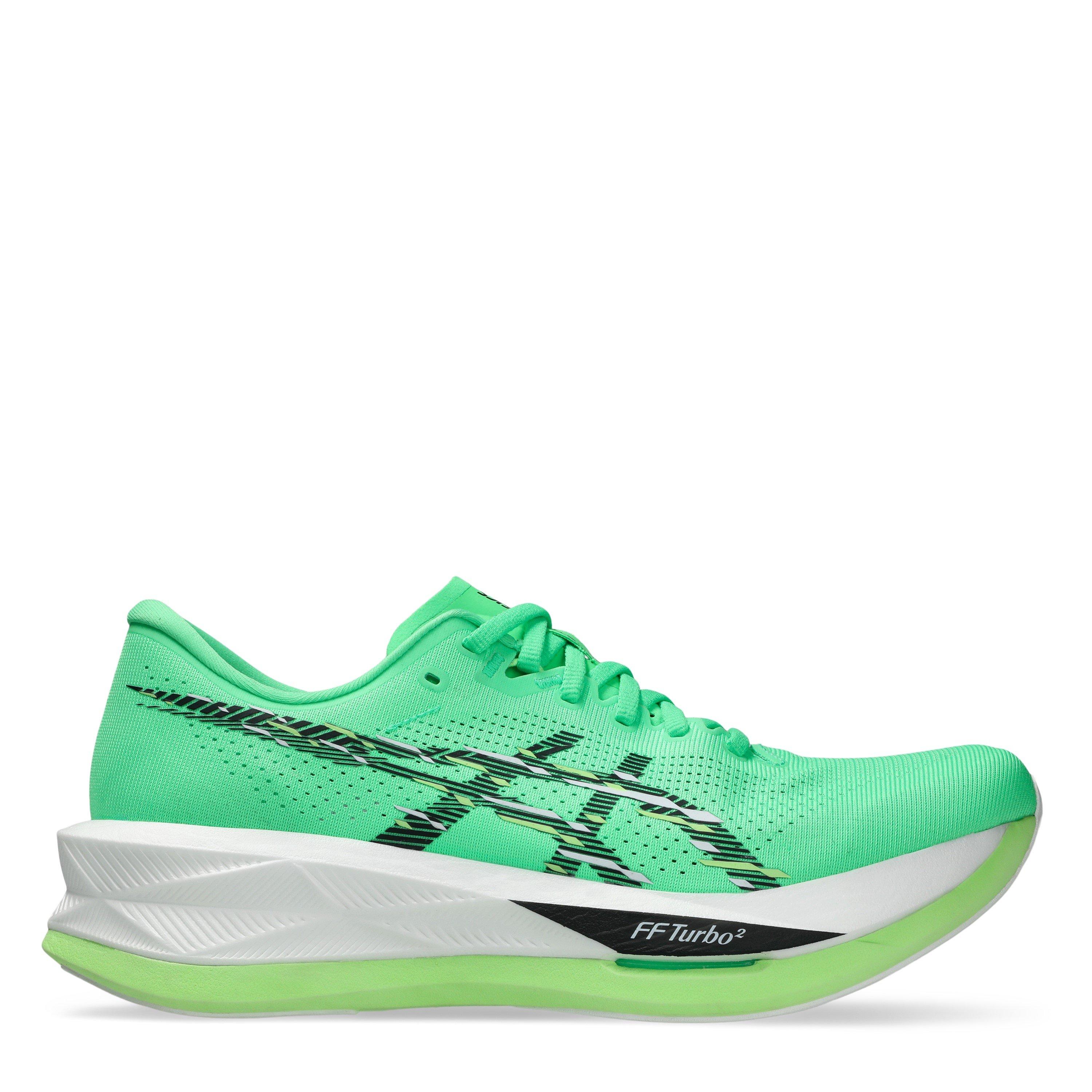 Green/Black - Asics - Sonicblast Road Running Shoes Mens - 1