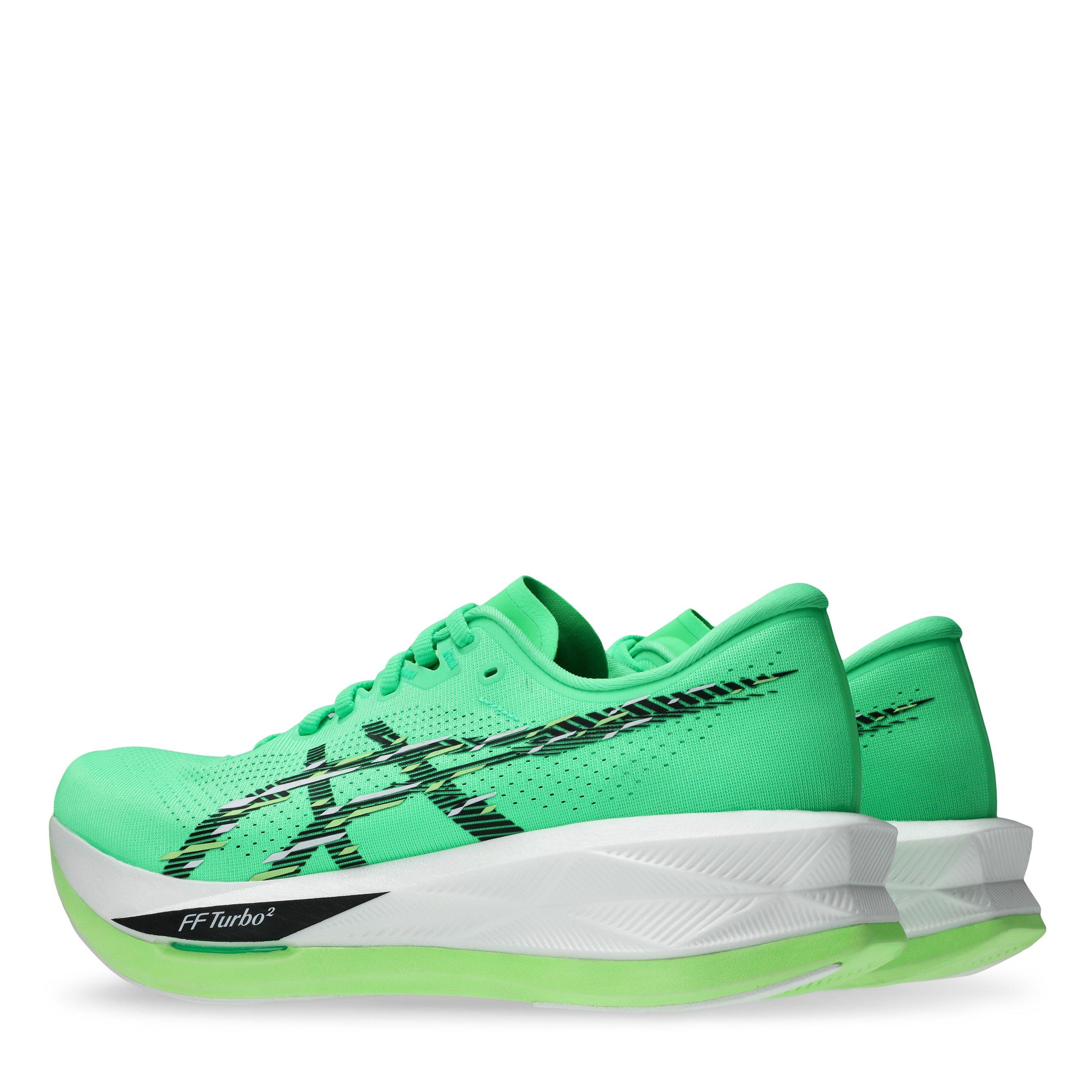 Green/Black - Asics - Sonicblast Road Running Shoes Mens - 5