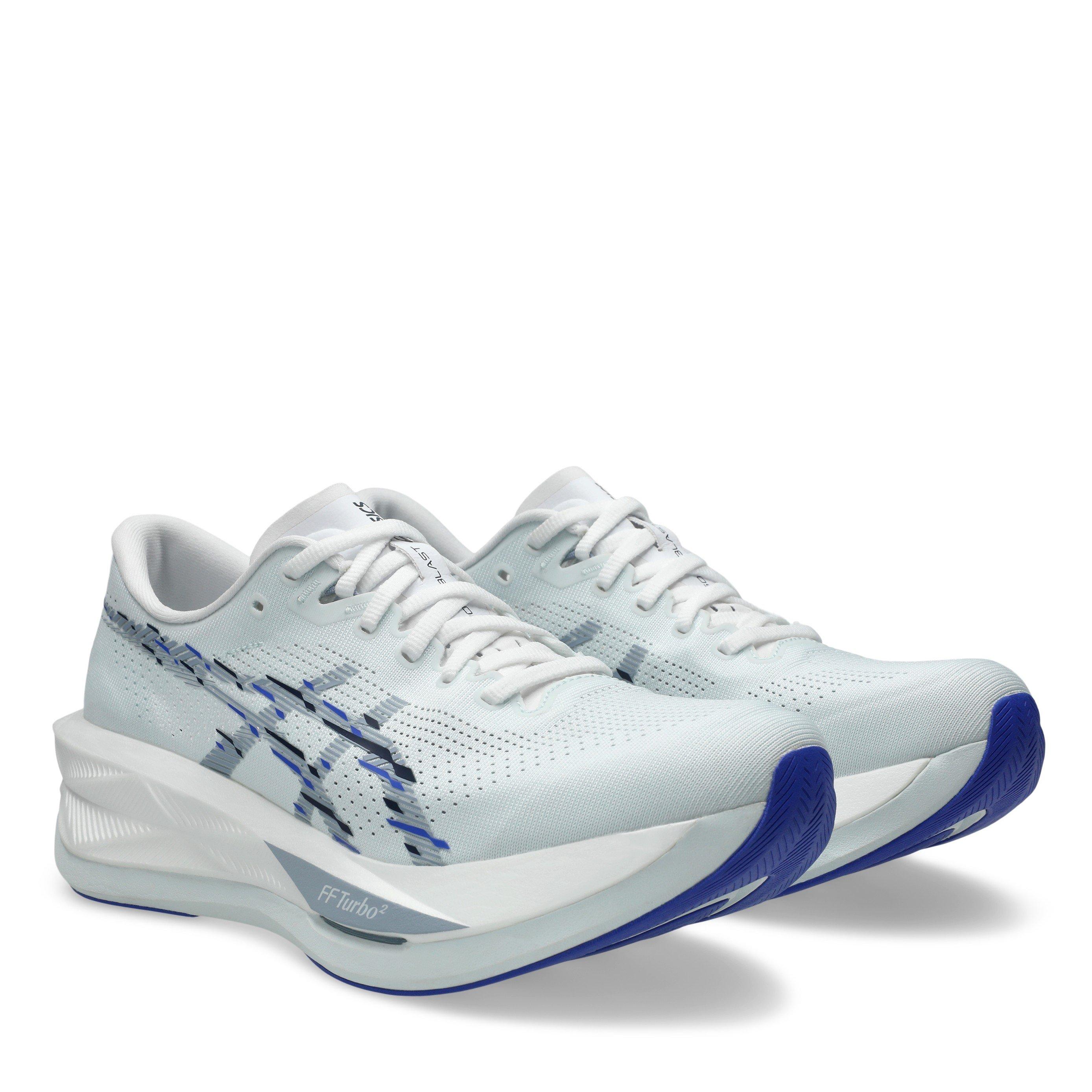 Plavo/Sivo Plavo - Asics - Sonicblast Road Running Shoes Mens - 4