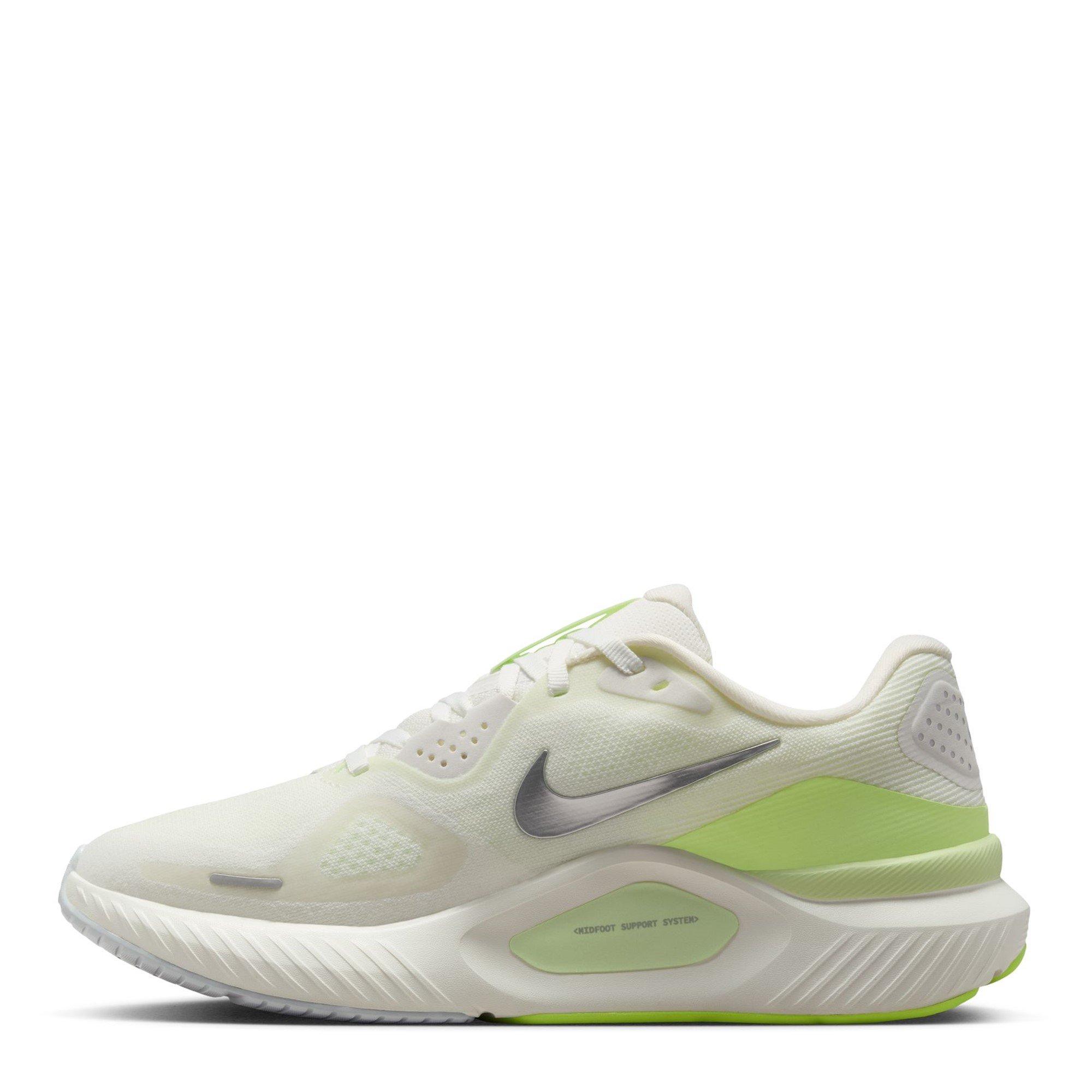 White/Volt-Sail - Nike - Structure 26 Womens Running Shoes - 2