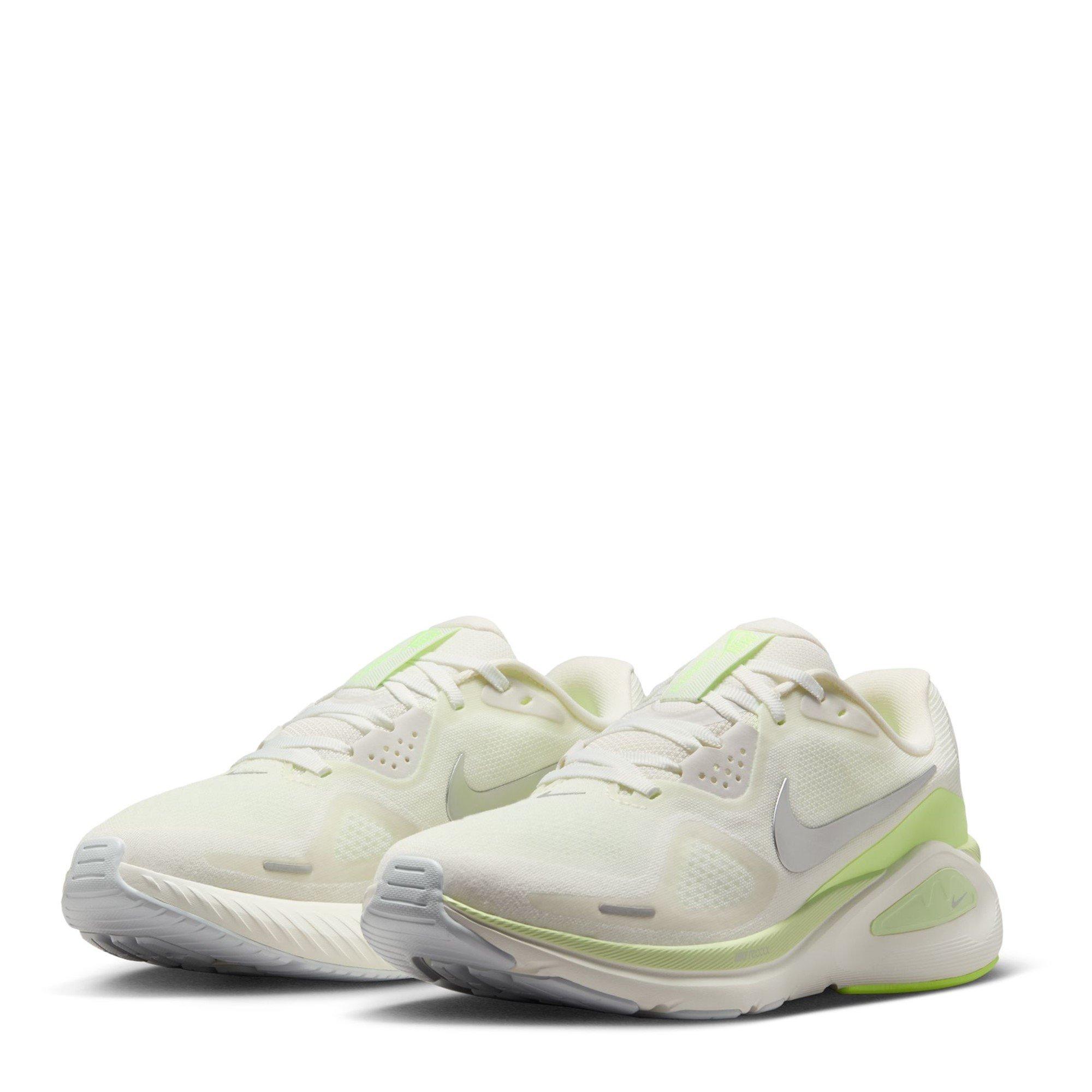 White/Volt-Sail - Nike - Structure 26 Womens Running Shoes - 4