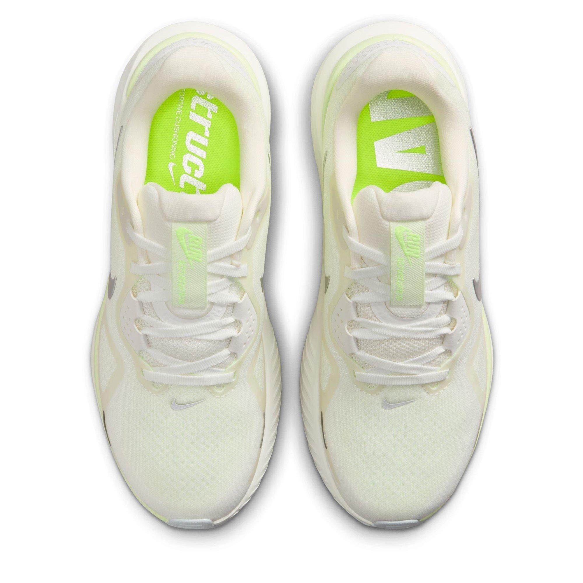 White/Volt-Sail - Nike - Structure 26 Womens Running Shoes - 6