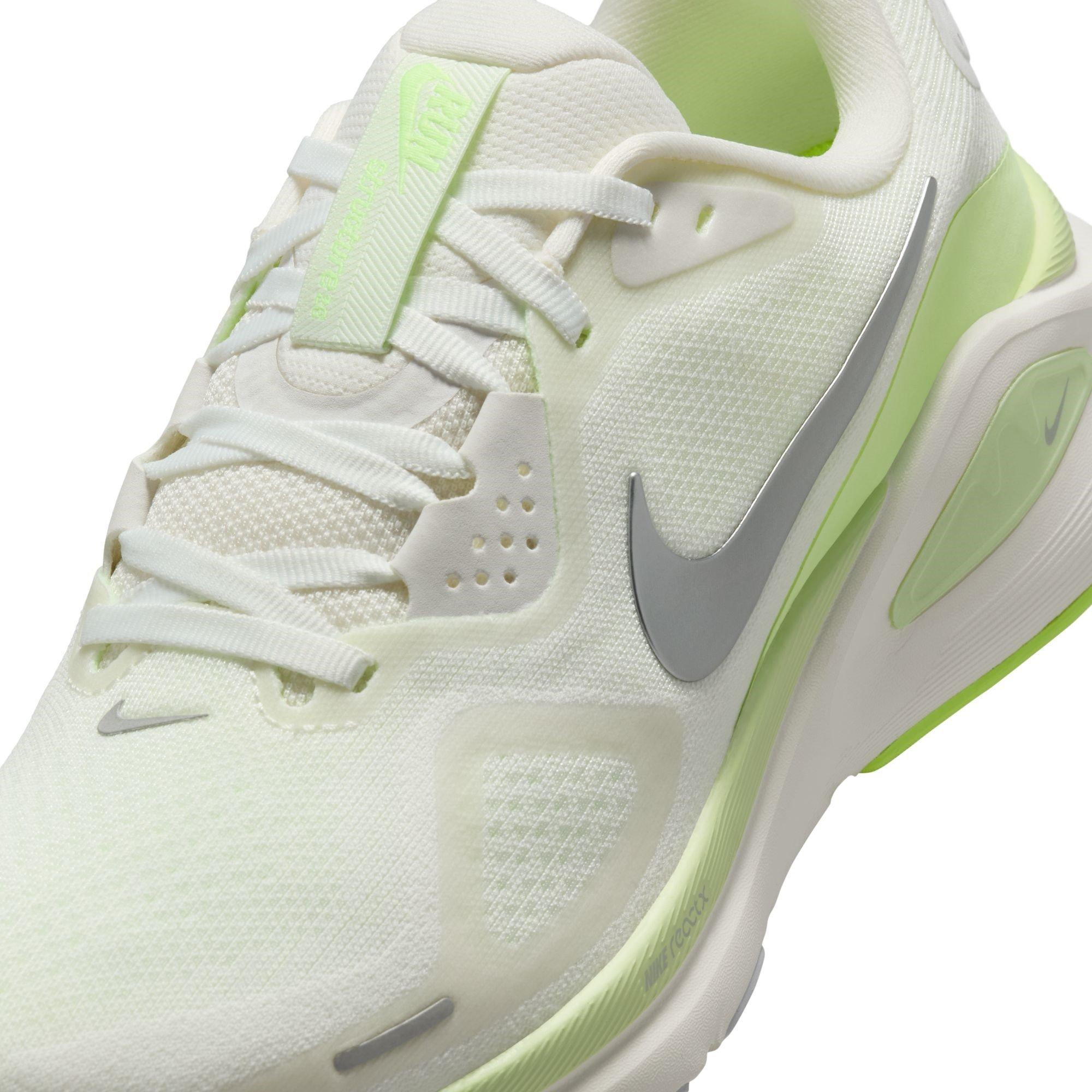 White/Volt-Sail - Nike - Structure 26 Womens Running Shoes - 7