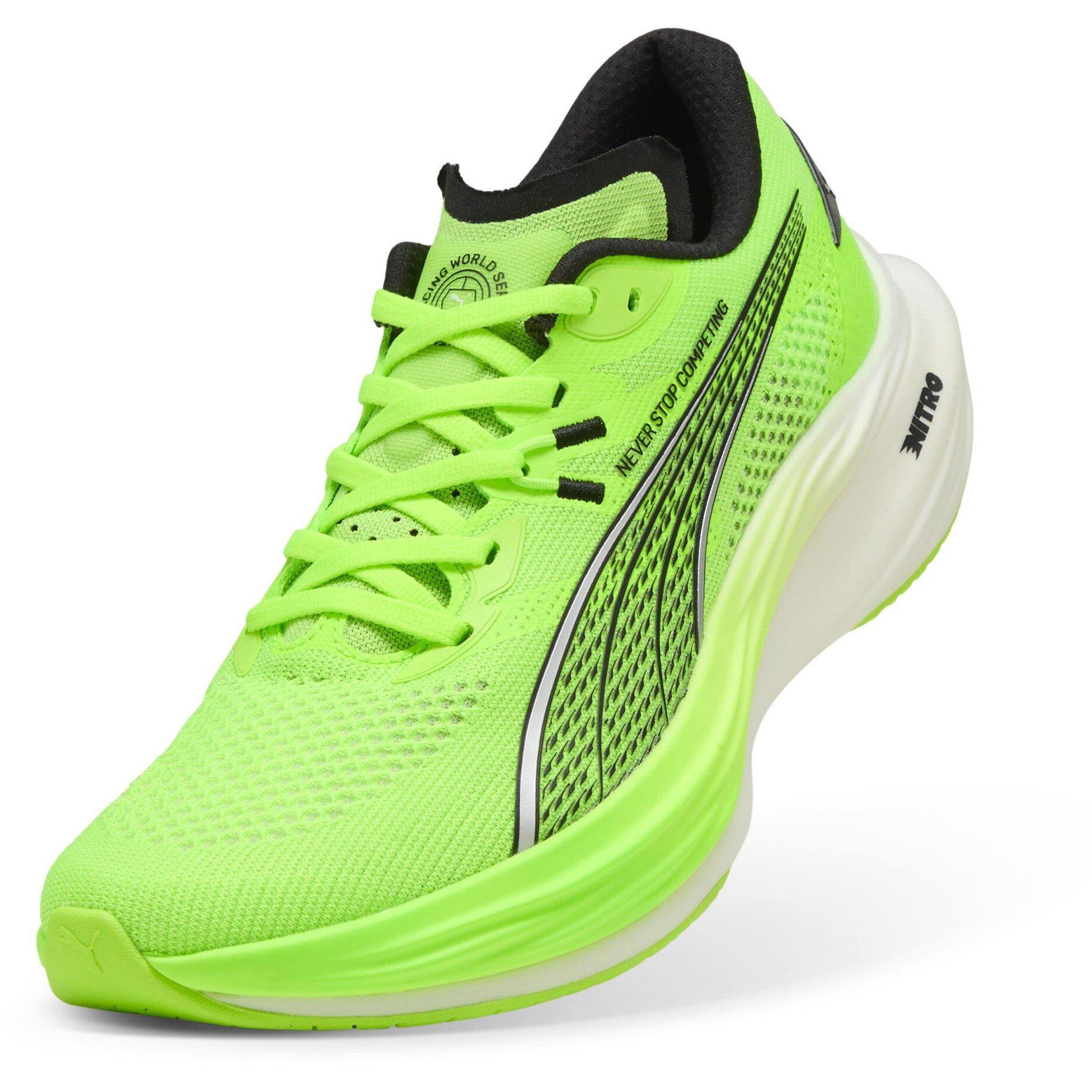 Zeleni Odsjaj-P - Puma - Men's Deviate Nitro 3 Hyrox Running Shoes - 6