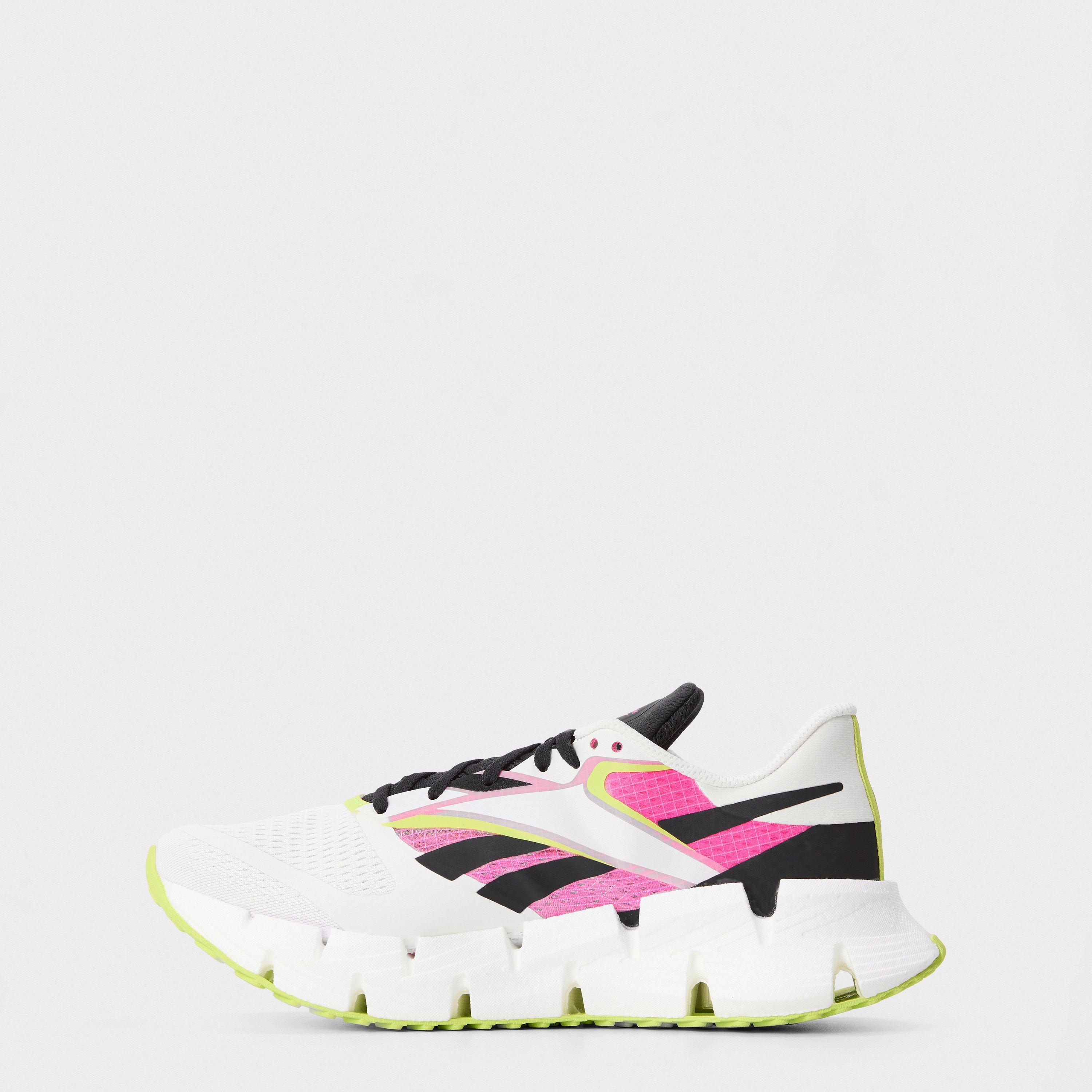 Chalk/Black/Las - Reebok - Floatzig Everyday Neutral Road Running Shoes - 2