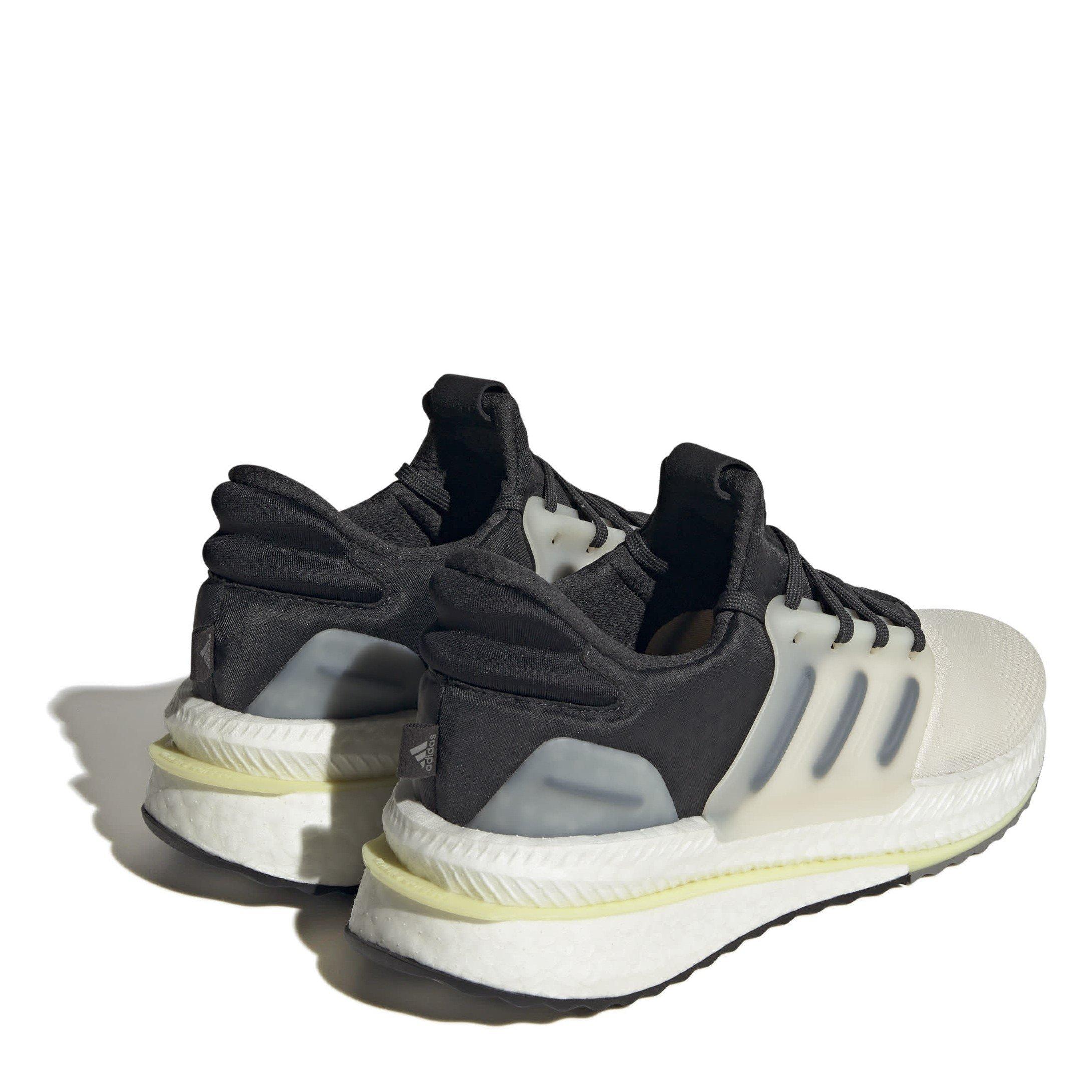 Chalk/Blk/Gry - adidas - X_PLRBOOST Shoes Mens - 4