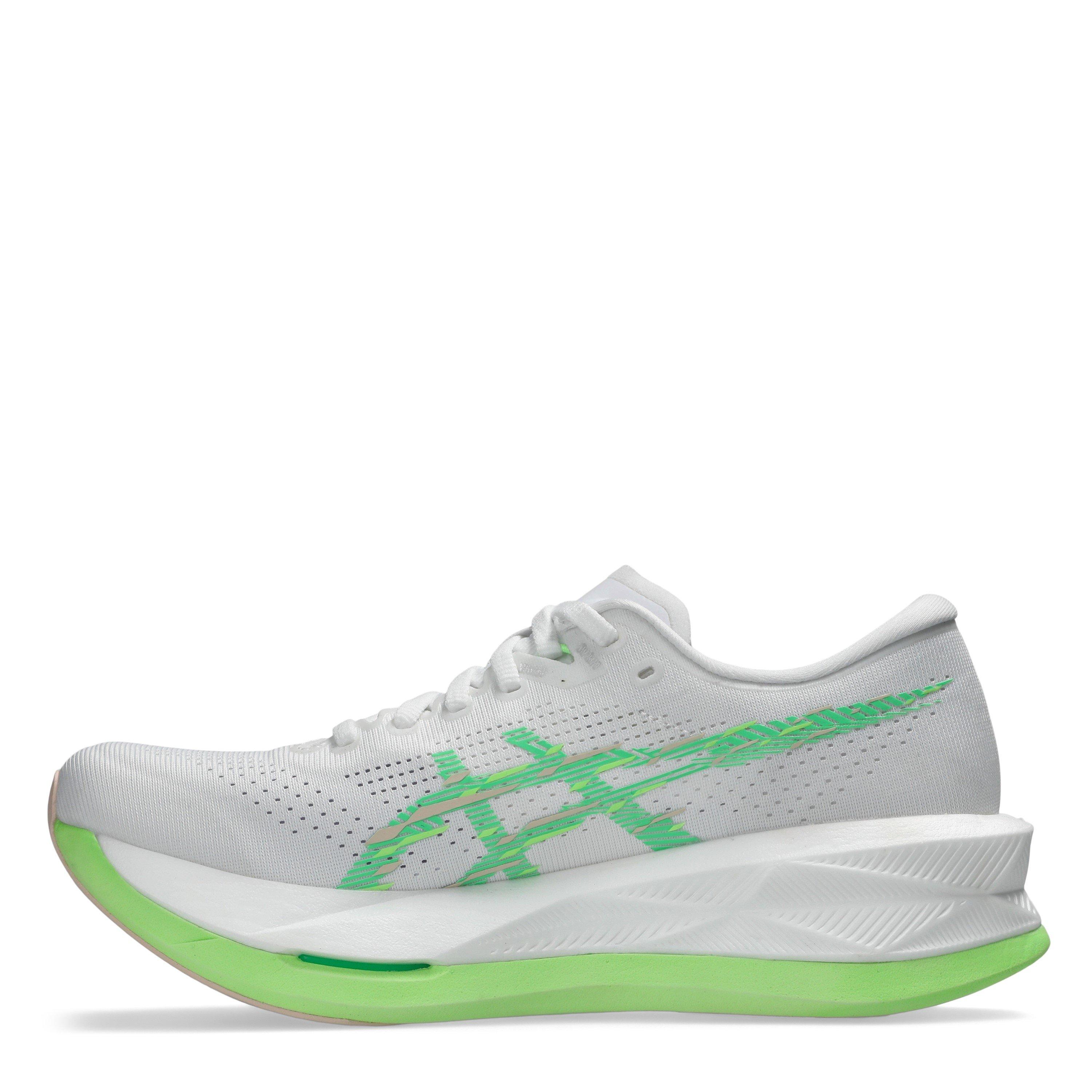 Wit/Groen - Asics - Sonicblast Road Running Shoes Womens - 2