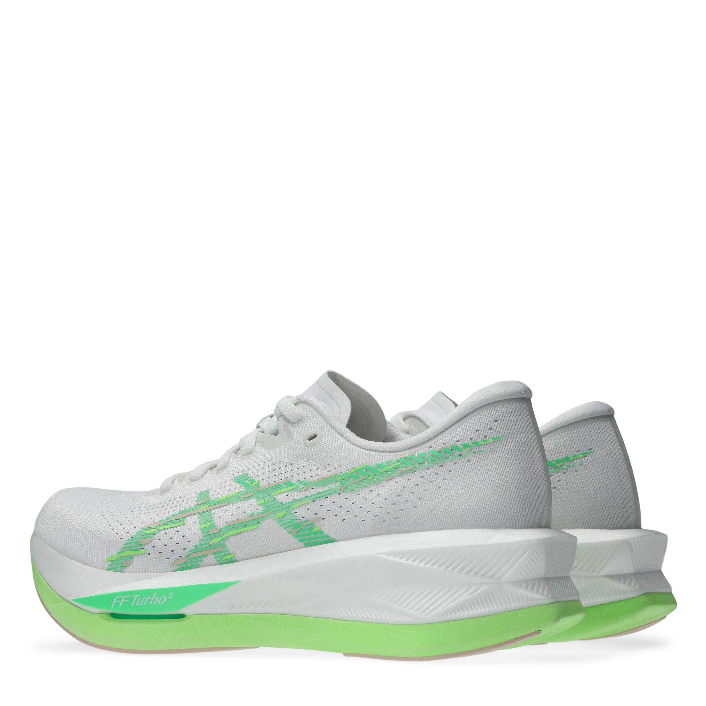 Wit/Groen - Asics - Sonicblast Road Running Shoes Womens - 5
