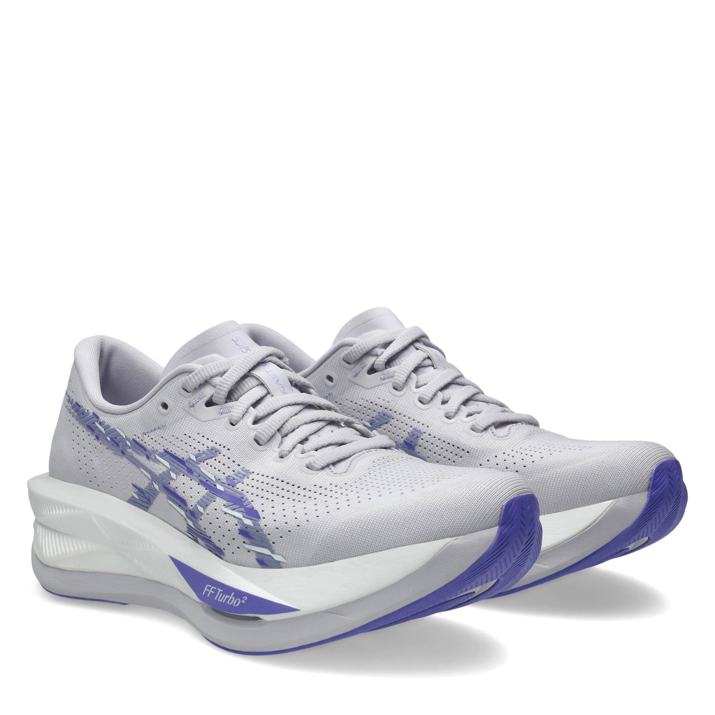 Lilac/White - Asics - Sonicblast Womens Running Shoes - 4