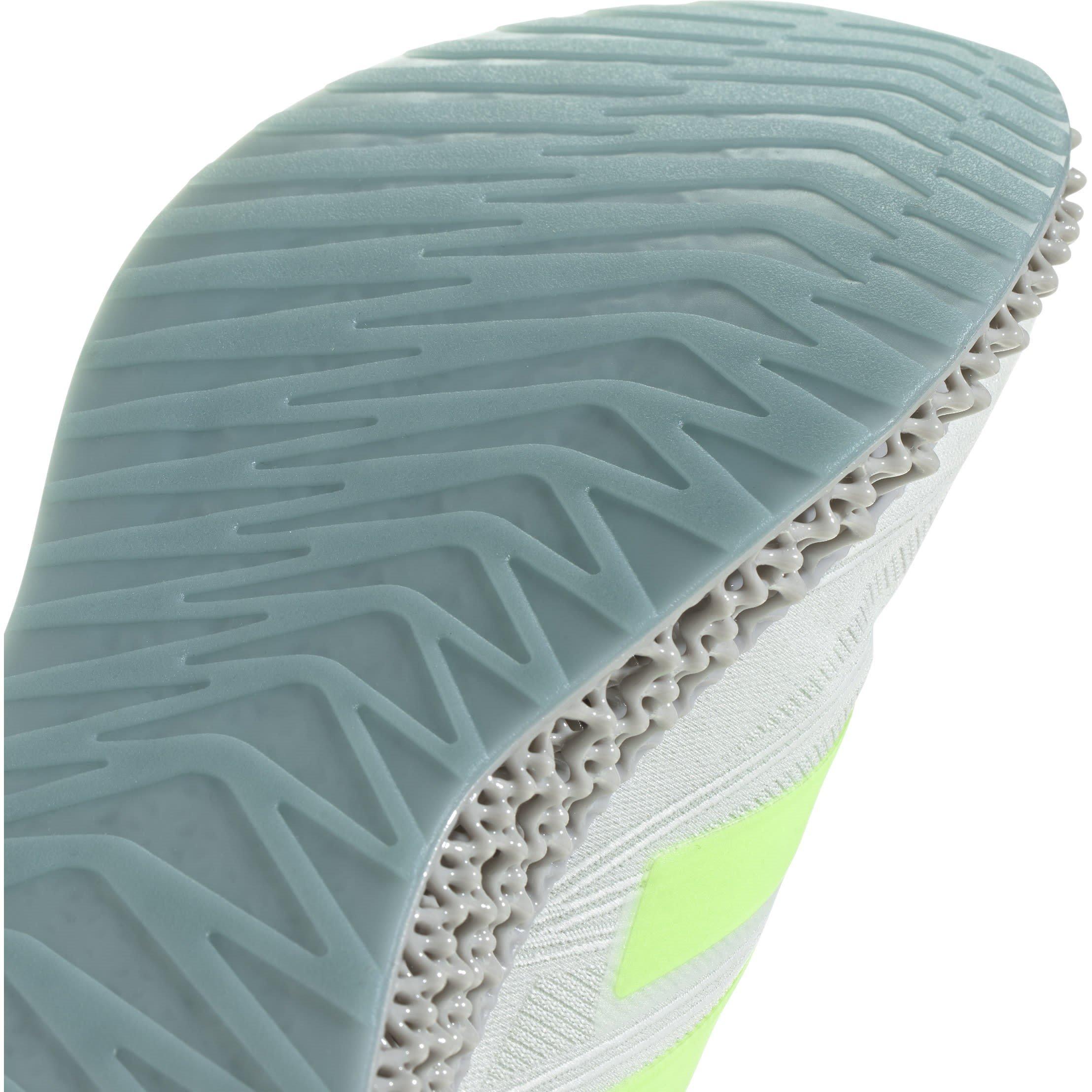 Jade/Lemon/Blue - adidas - Everyday Neutral Road Running Shoes - 8