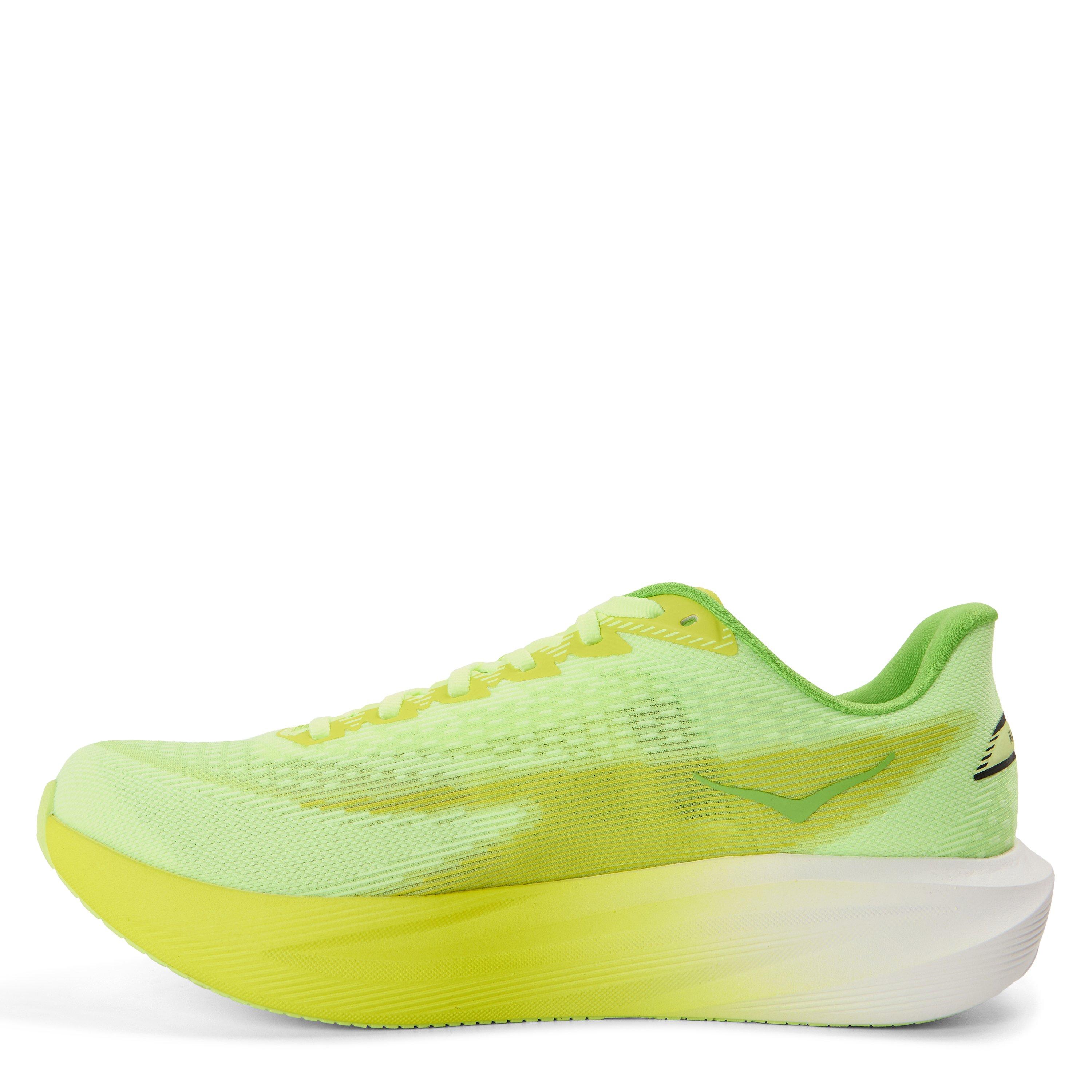 Neon/Citrus - Hoka - Men's Mach 7 Road Running Shoes - 2