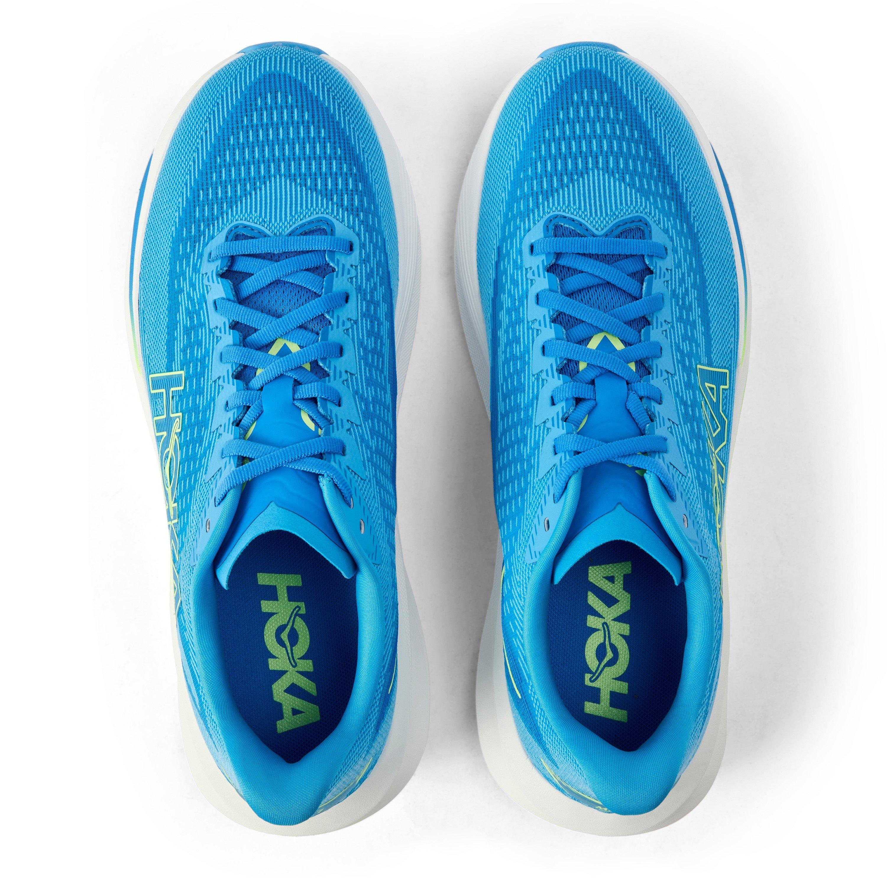 Blue/Cobalt - Hoka - Men's Mach 7 Road Running Shoes - 4