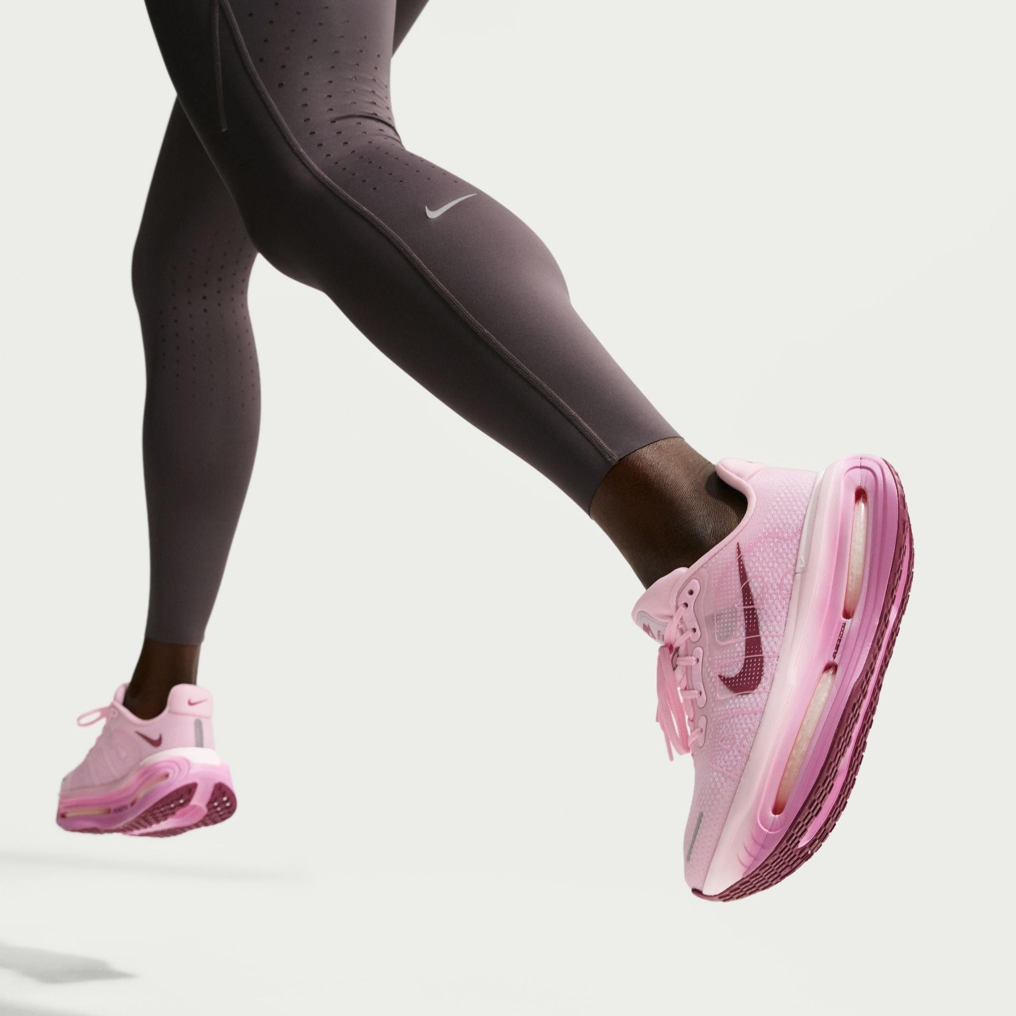 Pink/White - Nike - Vomero Premium Road Running Shoes Womens - 3