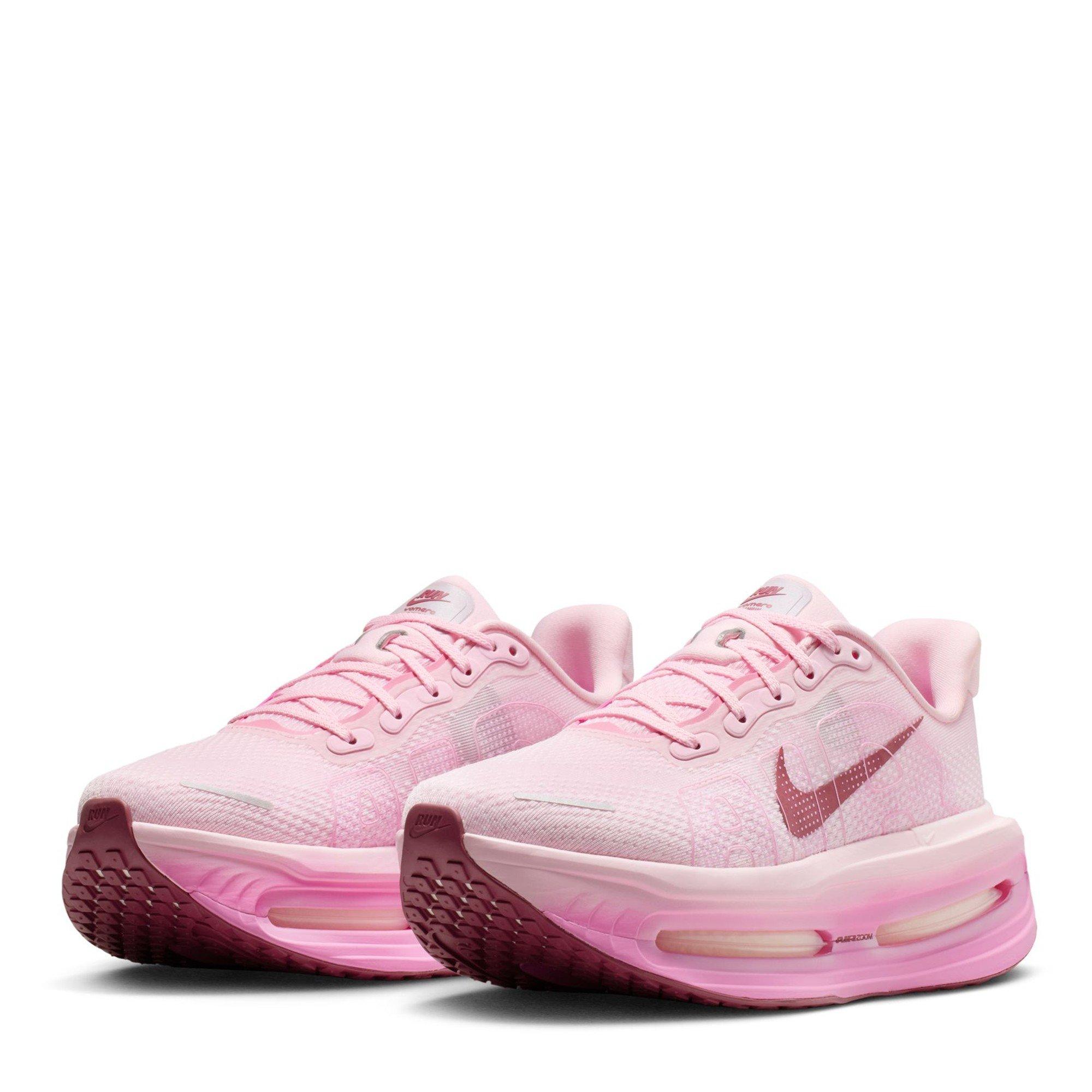 Pink/White - Nike - Vomero Premium Road Running Shoes Womens - 5