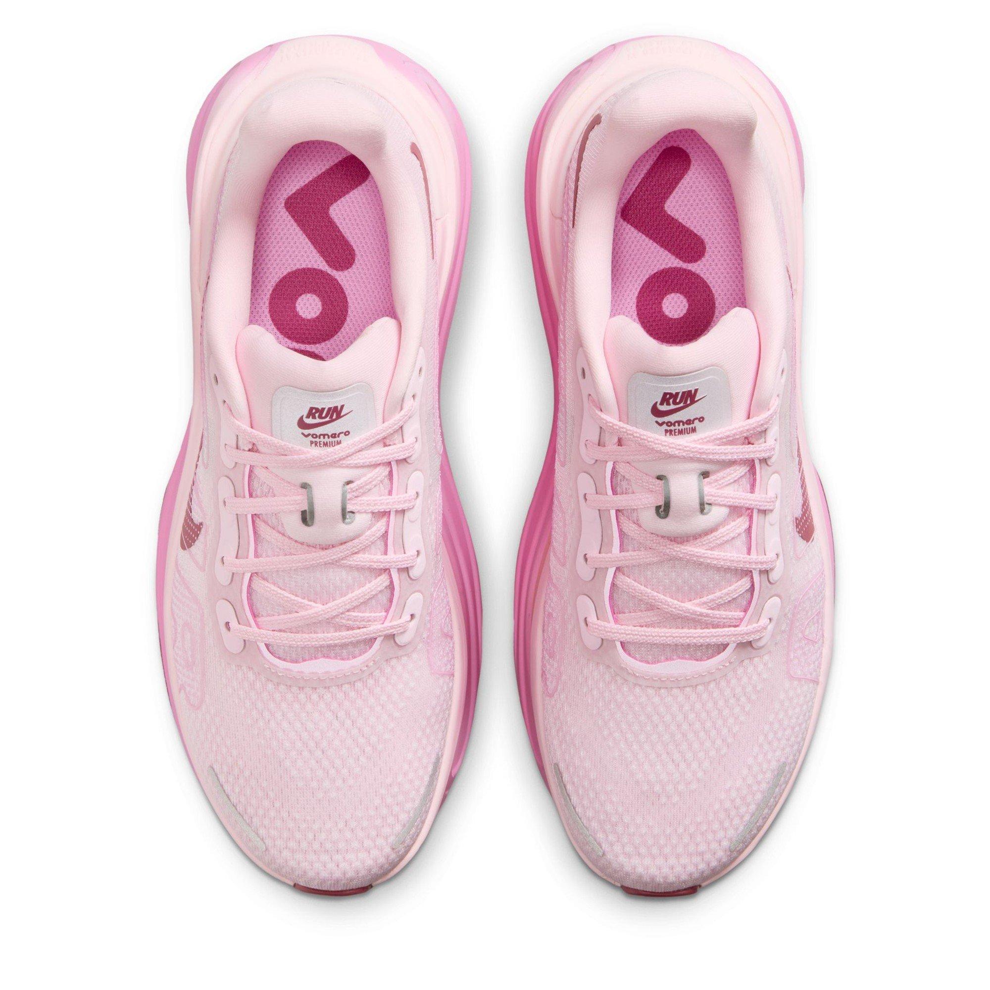Pink/White - Nike - Vomero Premium Road Running Shoes Womens - 7
