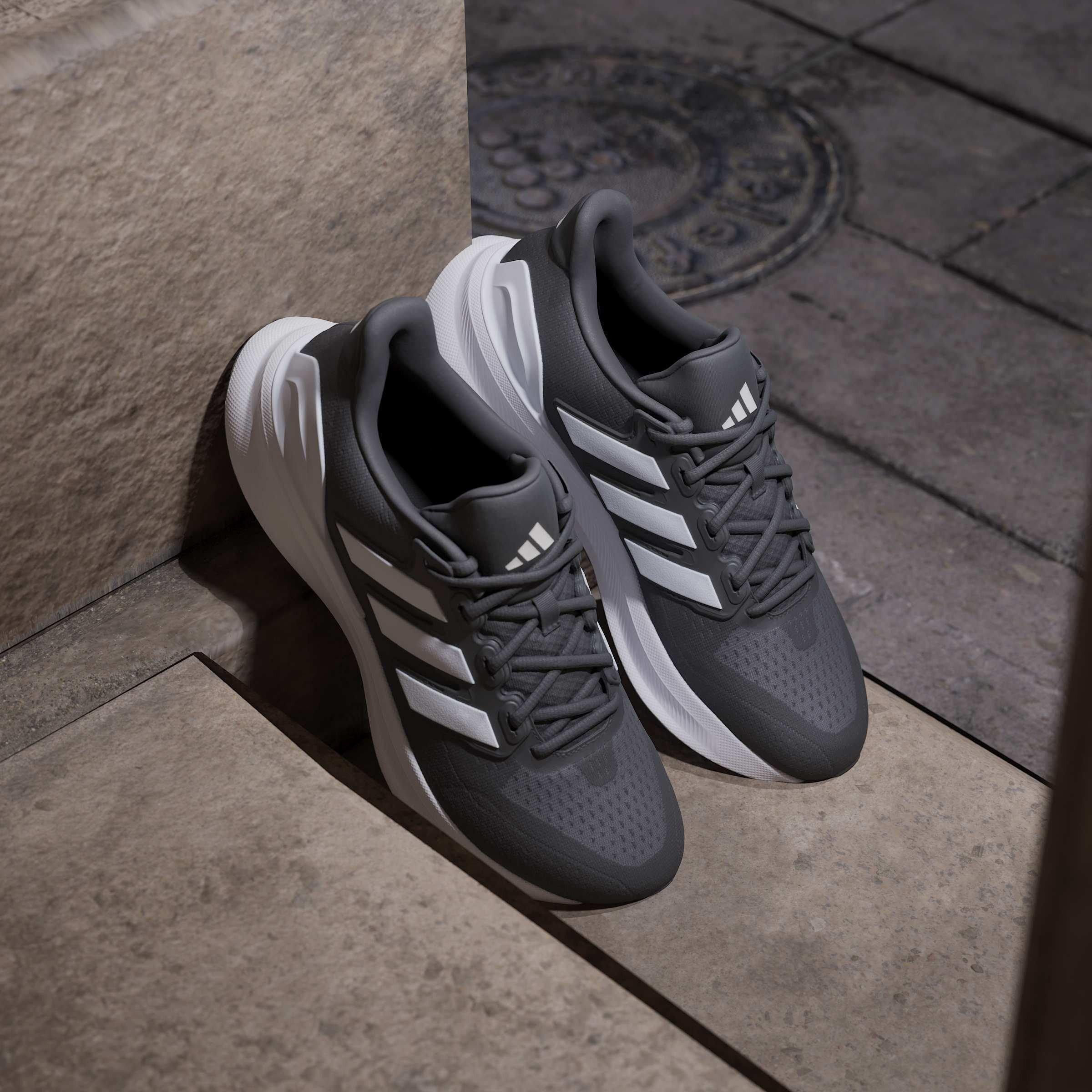 Black/White/Blk - adidas - Ultrarun 5 Mens Running Shoes - 12