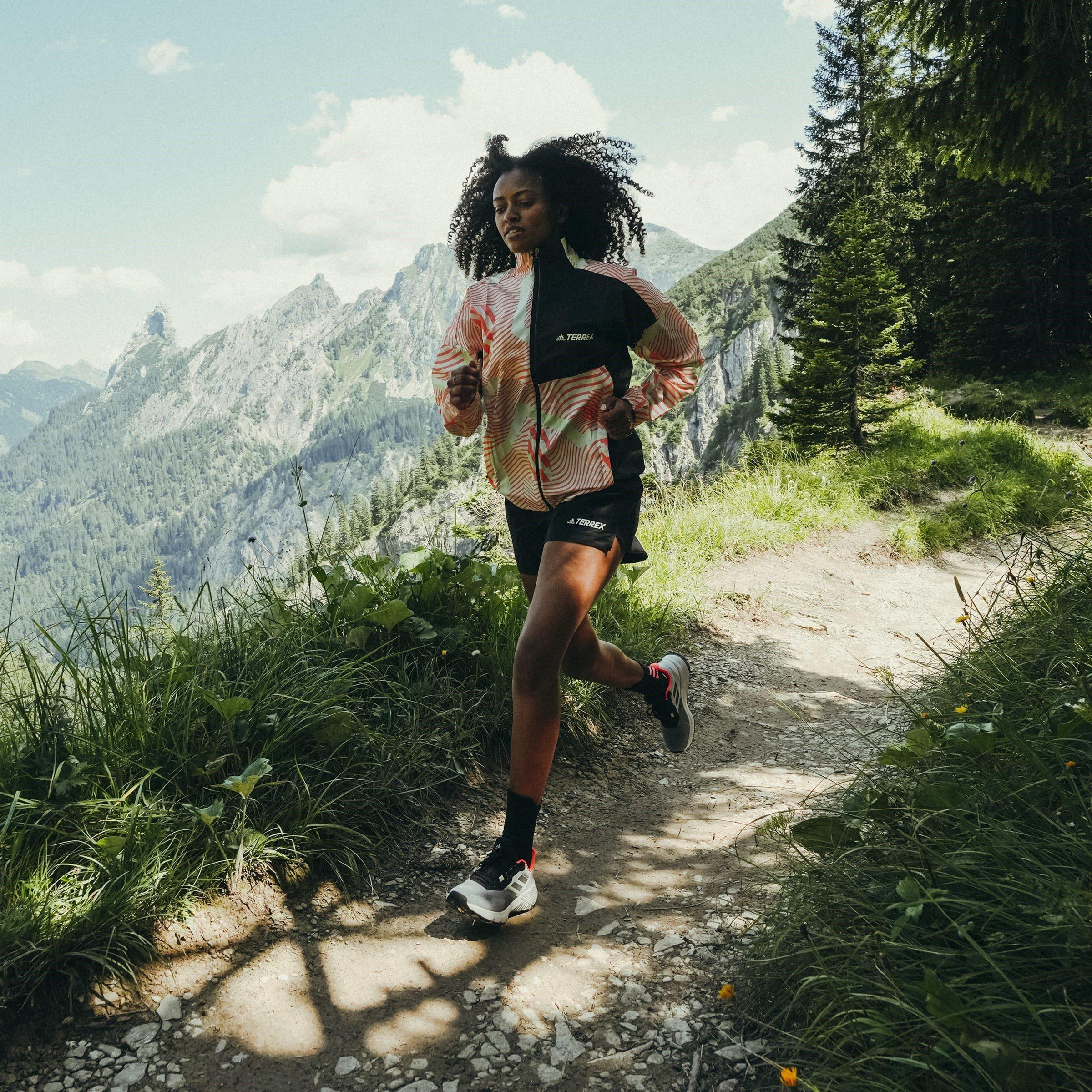 Cinzento Três/Quatro - adidas - Terrex Soulstride Trail Running Shoes Womens - 14