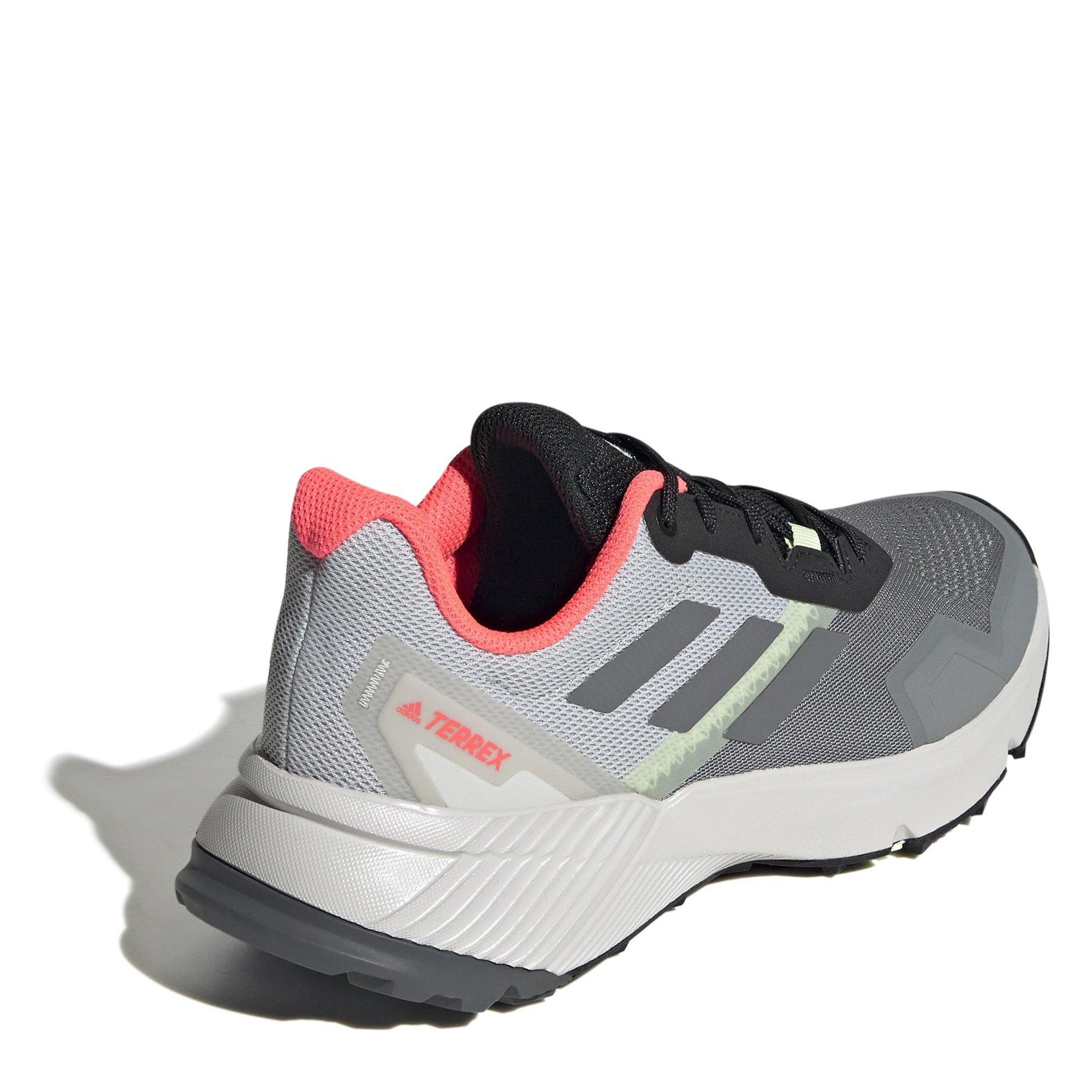 Cinzento Três/Quatro - adidas - Terrex Soulstride Trail Running Shoes Womens - 4