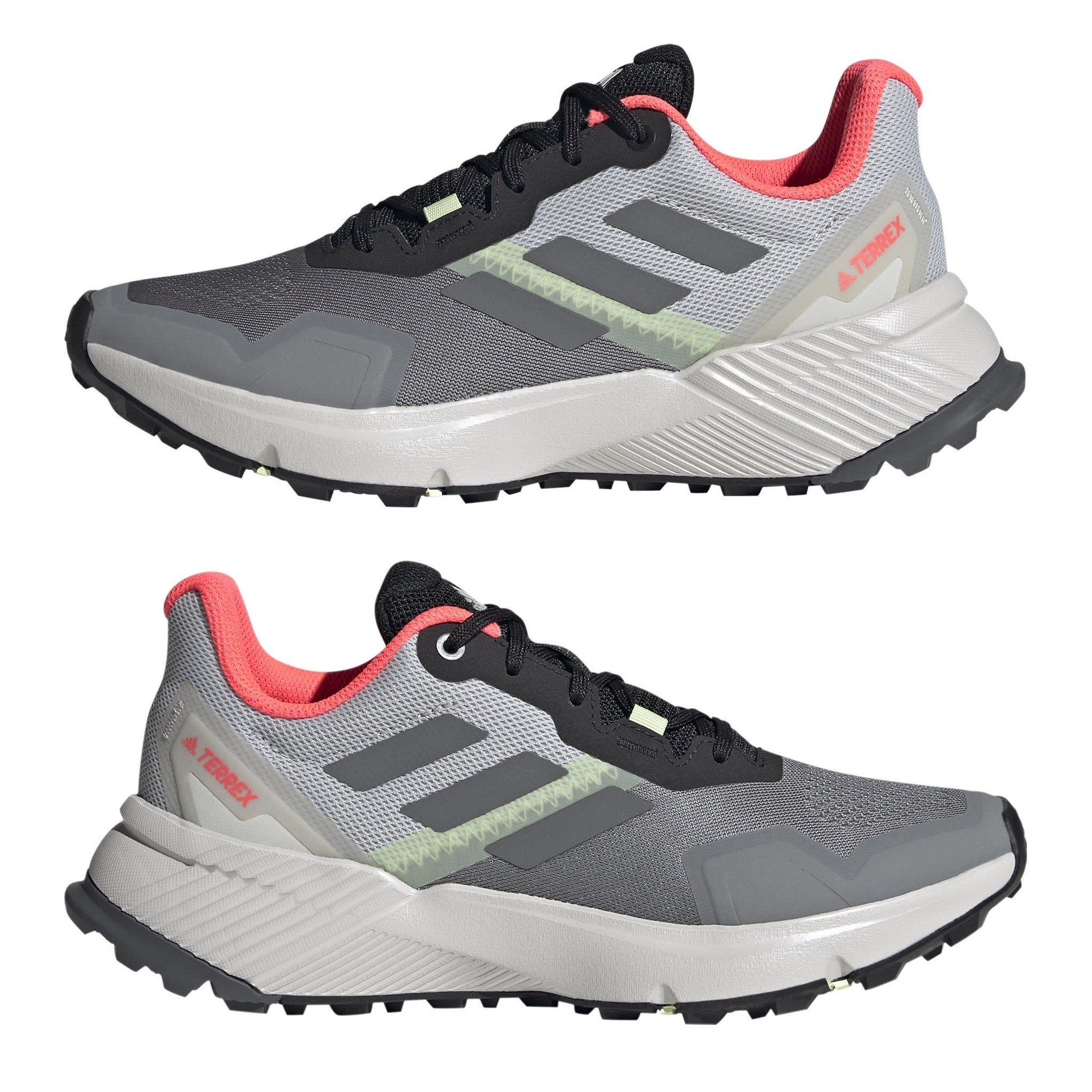 Cinzento Três/Quatro - adidas - Terrex Soulstride Trail Running Shoes Womens - 10
