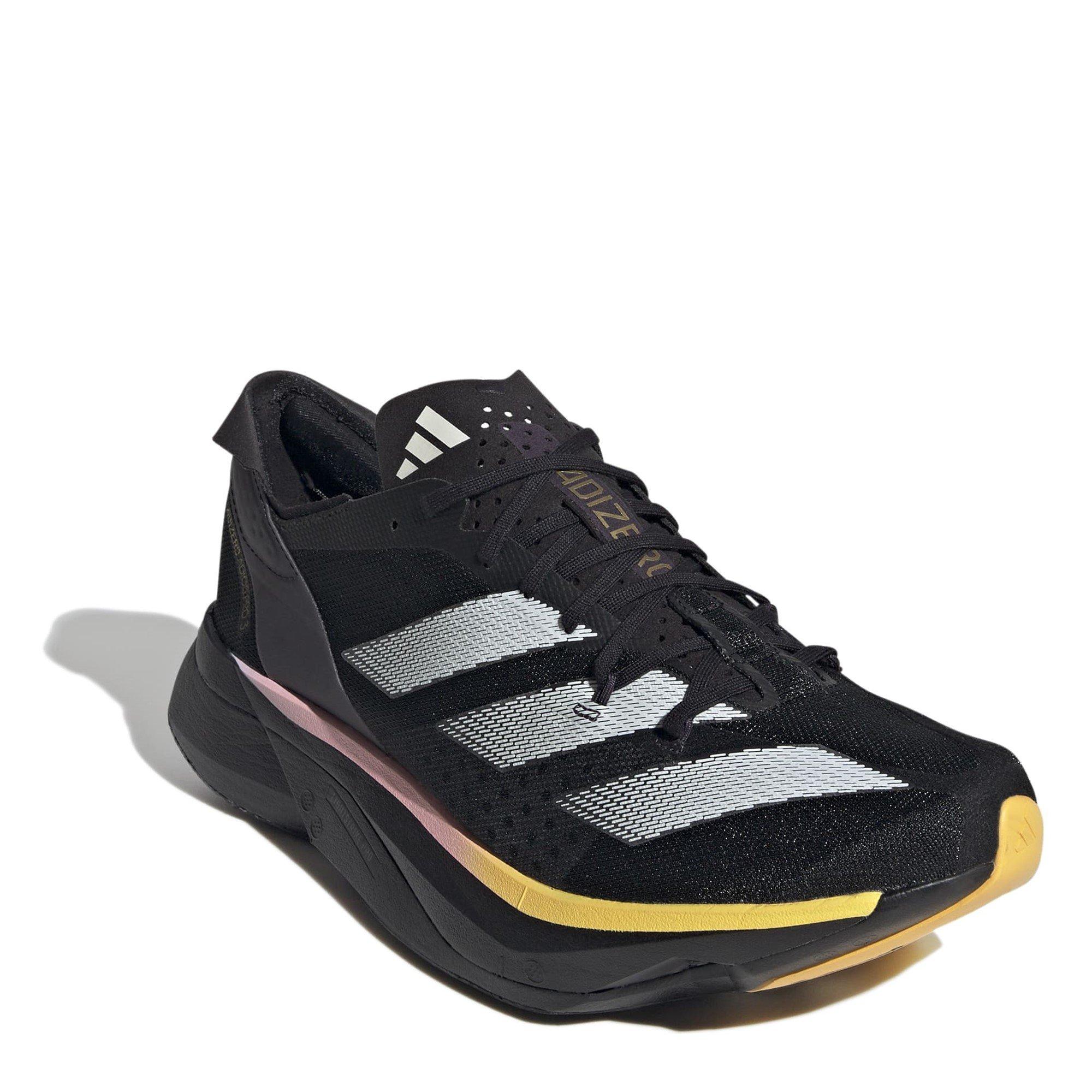 Black/Met/Spark - adidas - Adizero Adios Pro 3 M Road Running Shoes Unisex Adults - 3
