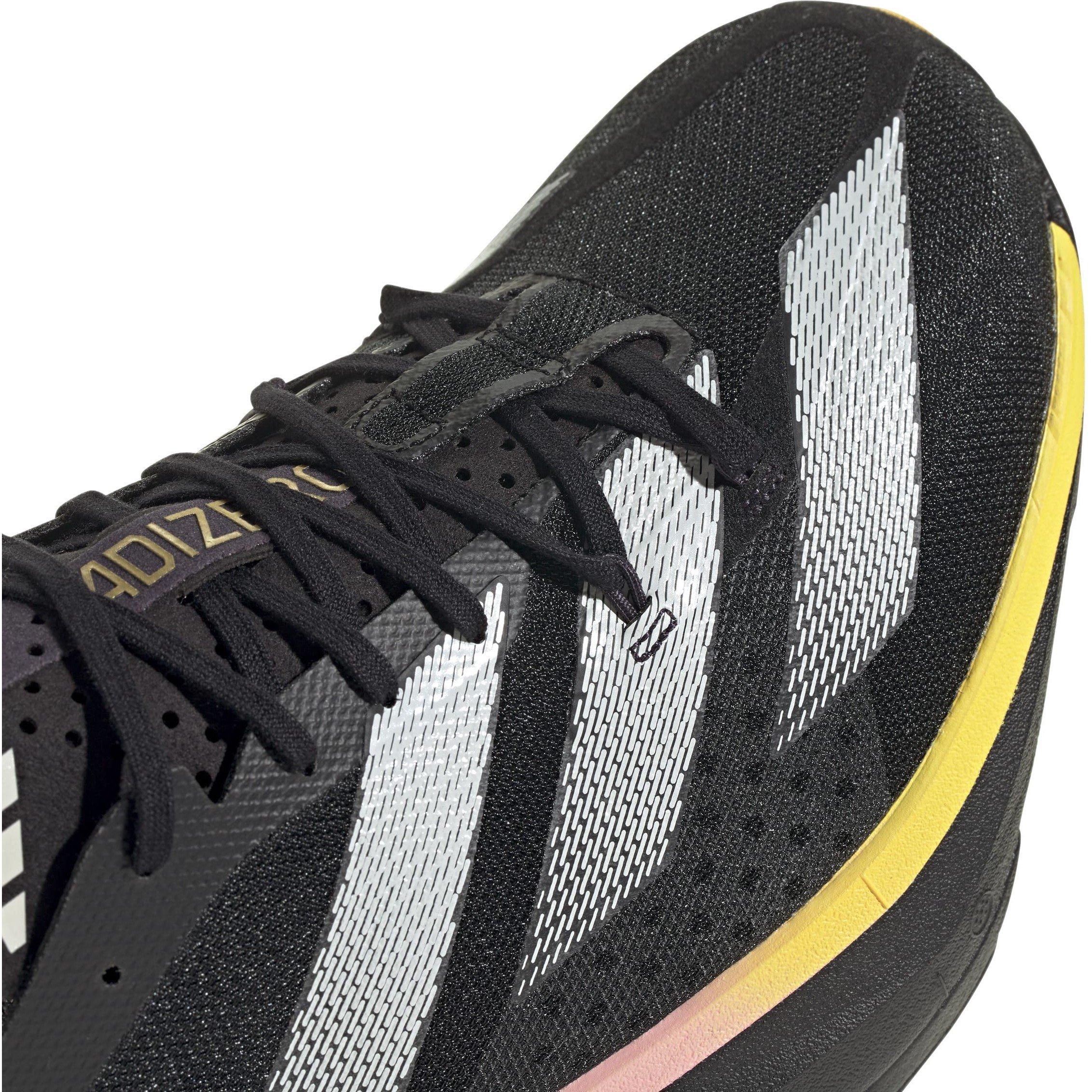 Black/Met/Spark - adidas - Adizero Adios Pro 3 M Road Running Shoes Unisex Adults - 8