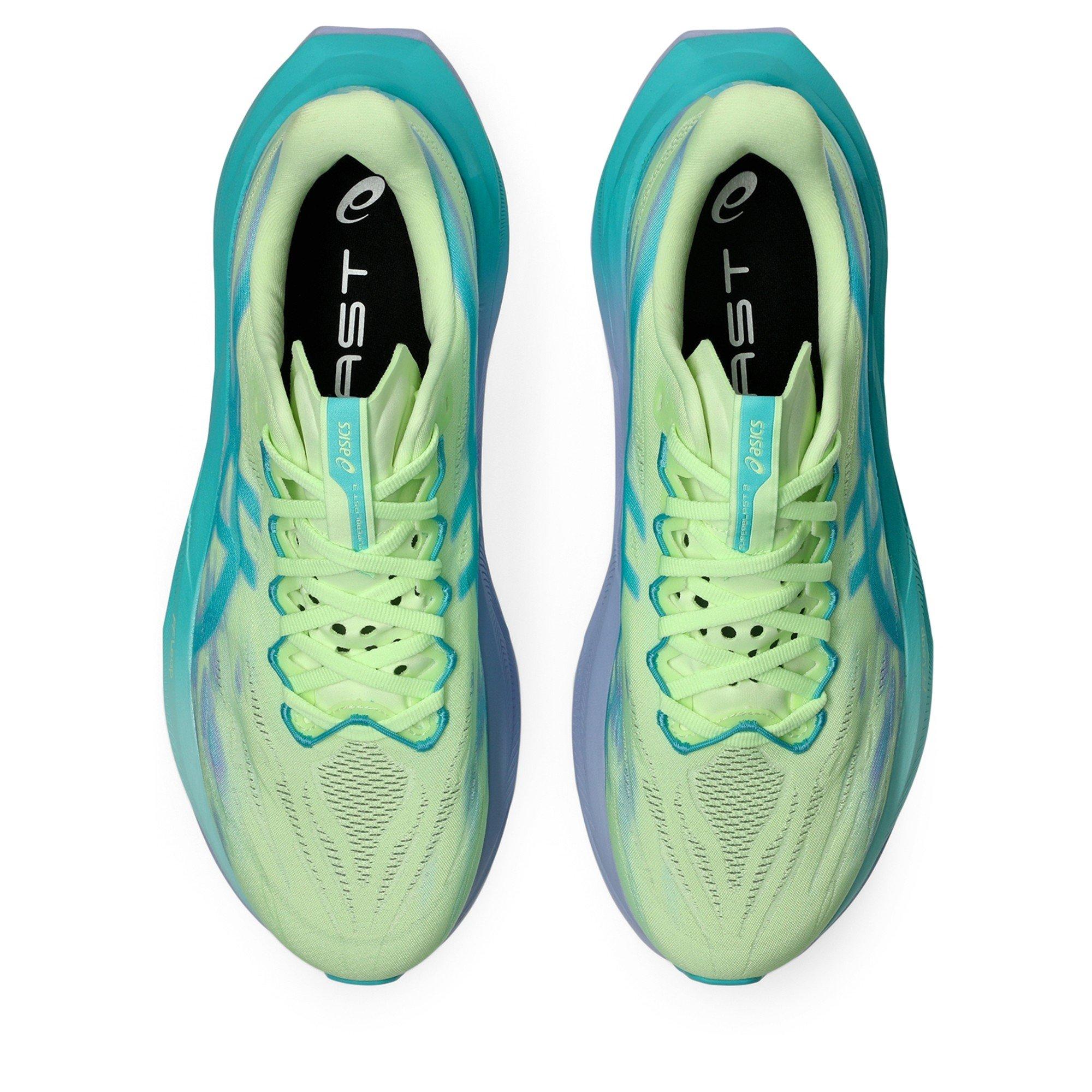 Jaune/Aqua - Asics - Mens Asics Superblast 3 Fast Running Shoes - 6