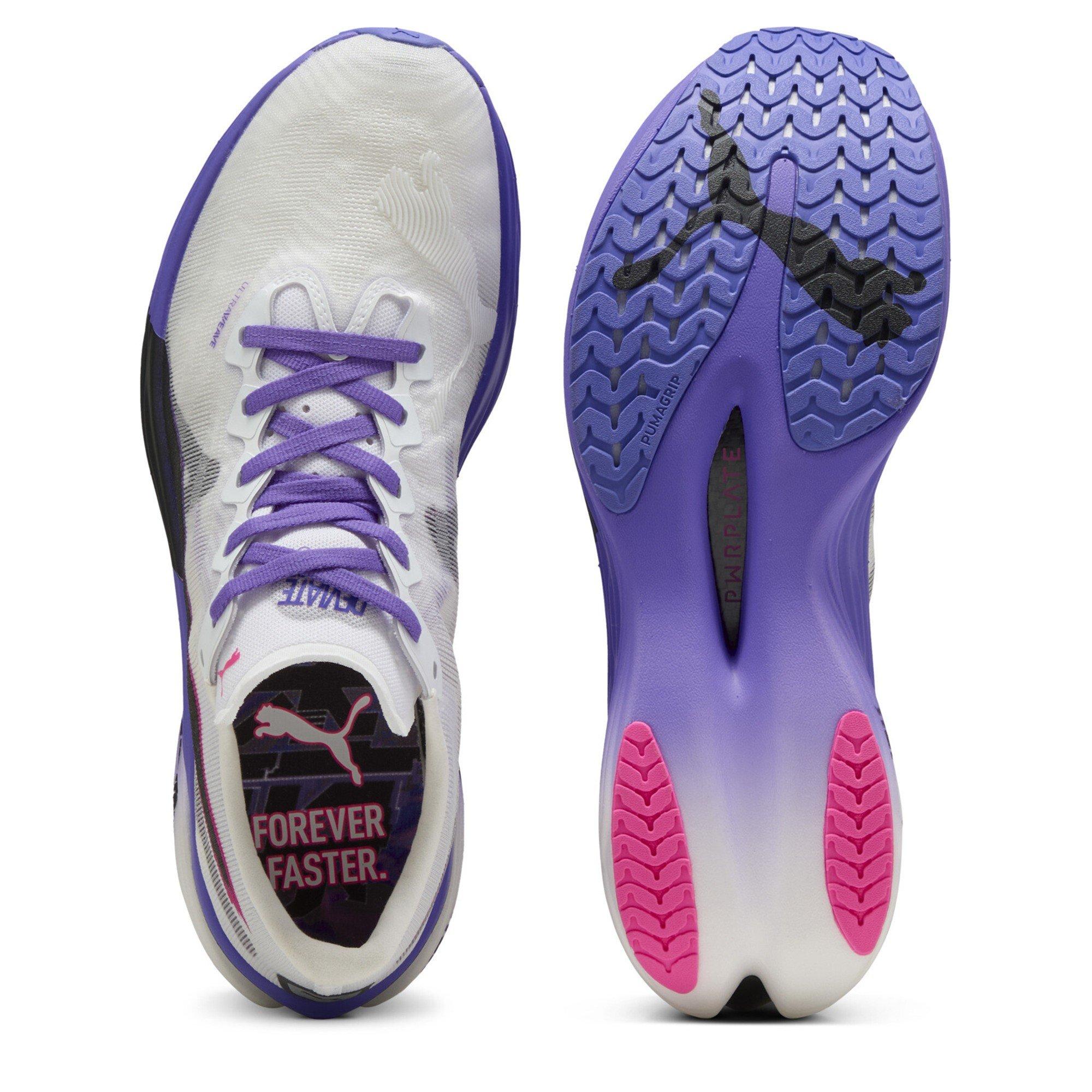 Puma White-Da - Puma - Men's Deviate Nitro Elite 3 Dig Fast Neutral Road Running Shoes - 3