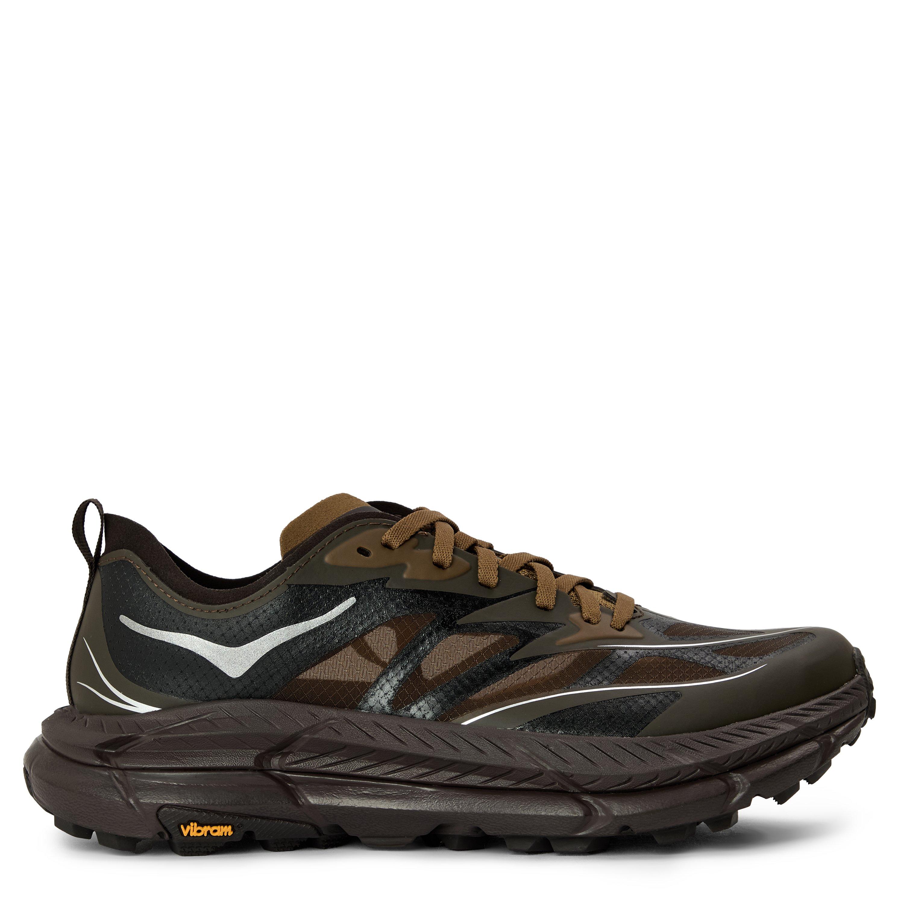 Tree Bark/Iron - Hoka - Women's Mafate Cushioned Breathable Running Shoes - 1