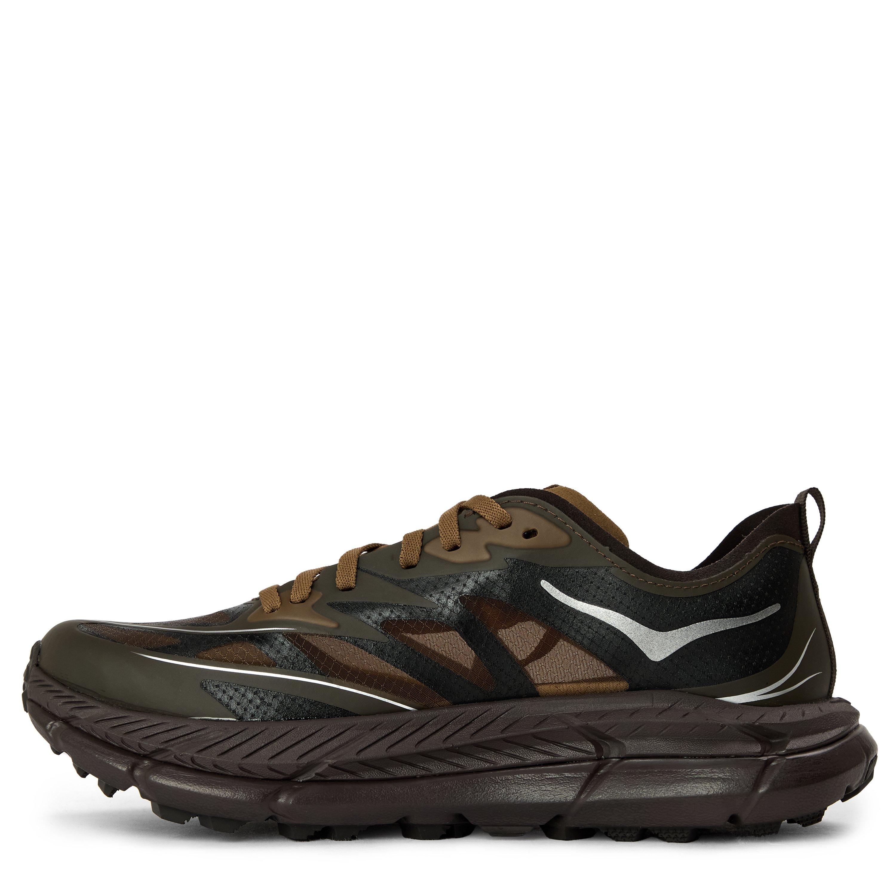 Tree Bark/Iron - Hoka - Women's Mafate Cushioned Breathable Running Shoes - 2