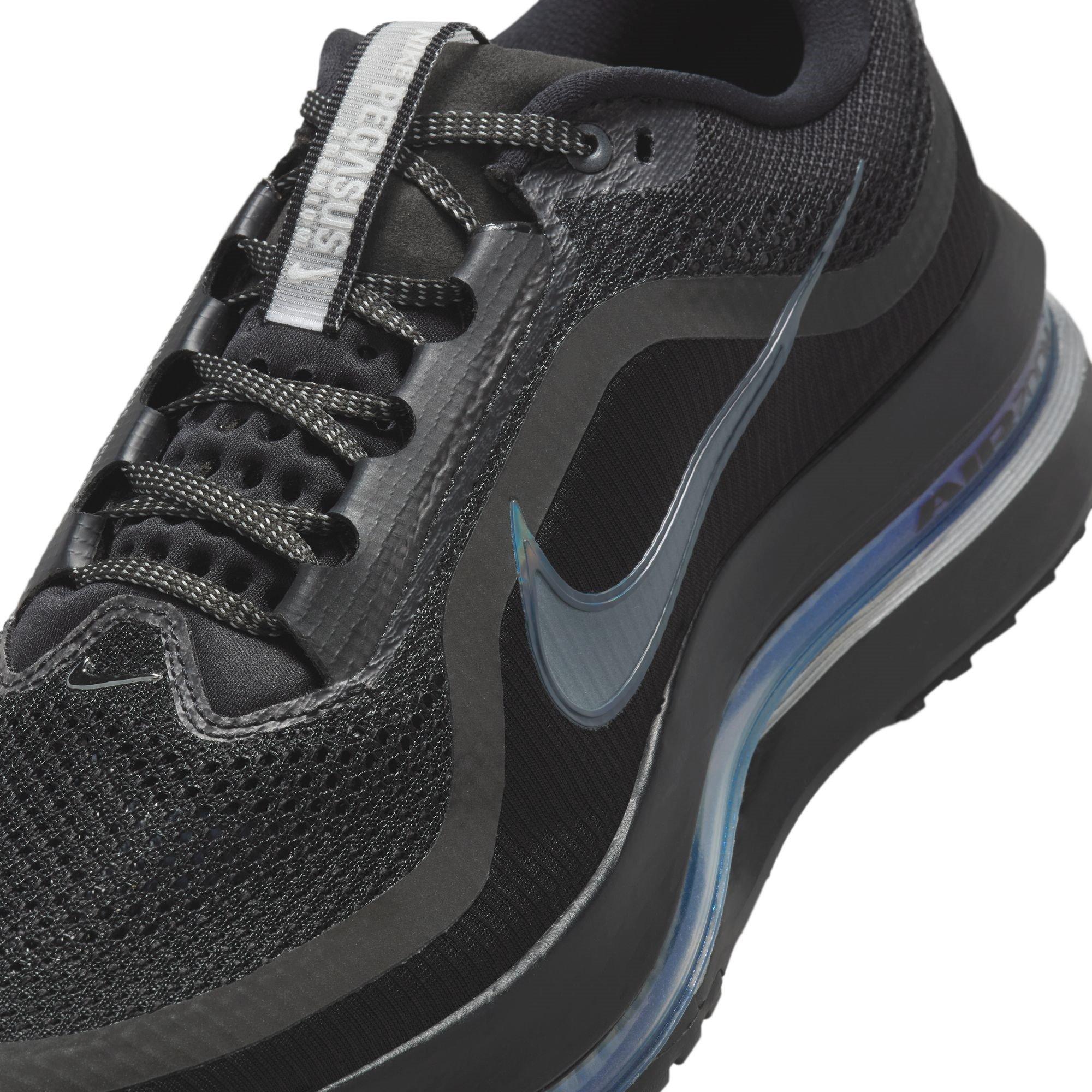 Black/M.Silver - Nike - Pegasus Premium Mens Running Shoes - 7