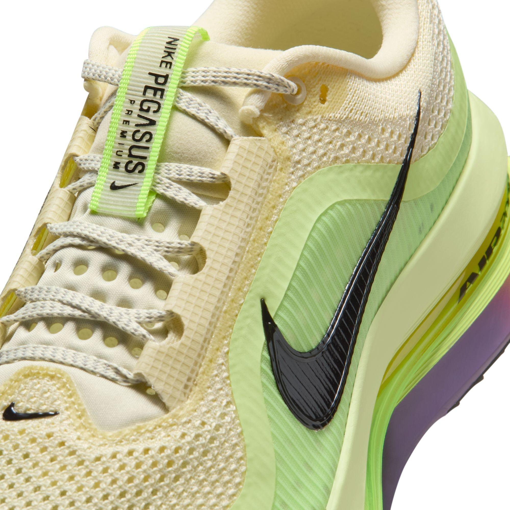 Alabaster/Blk - Nike - Pegasus Premium Mens Running Shoes - 7