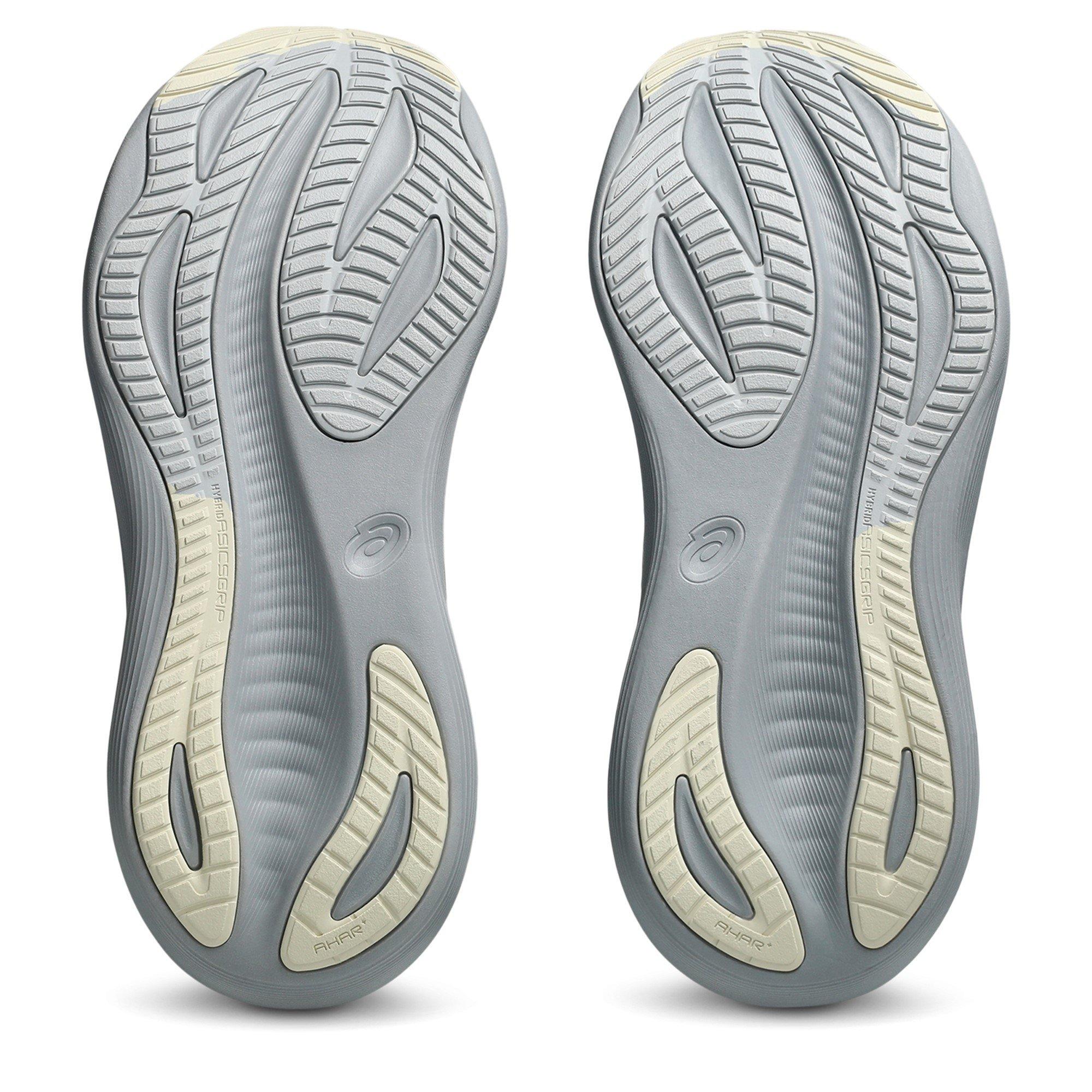 PIED GREY/CREAM - Asics - GEL-Nimbus 27 Womens  Running Shoes - 3