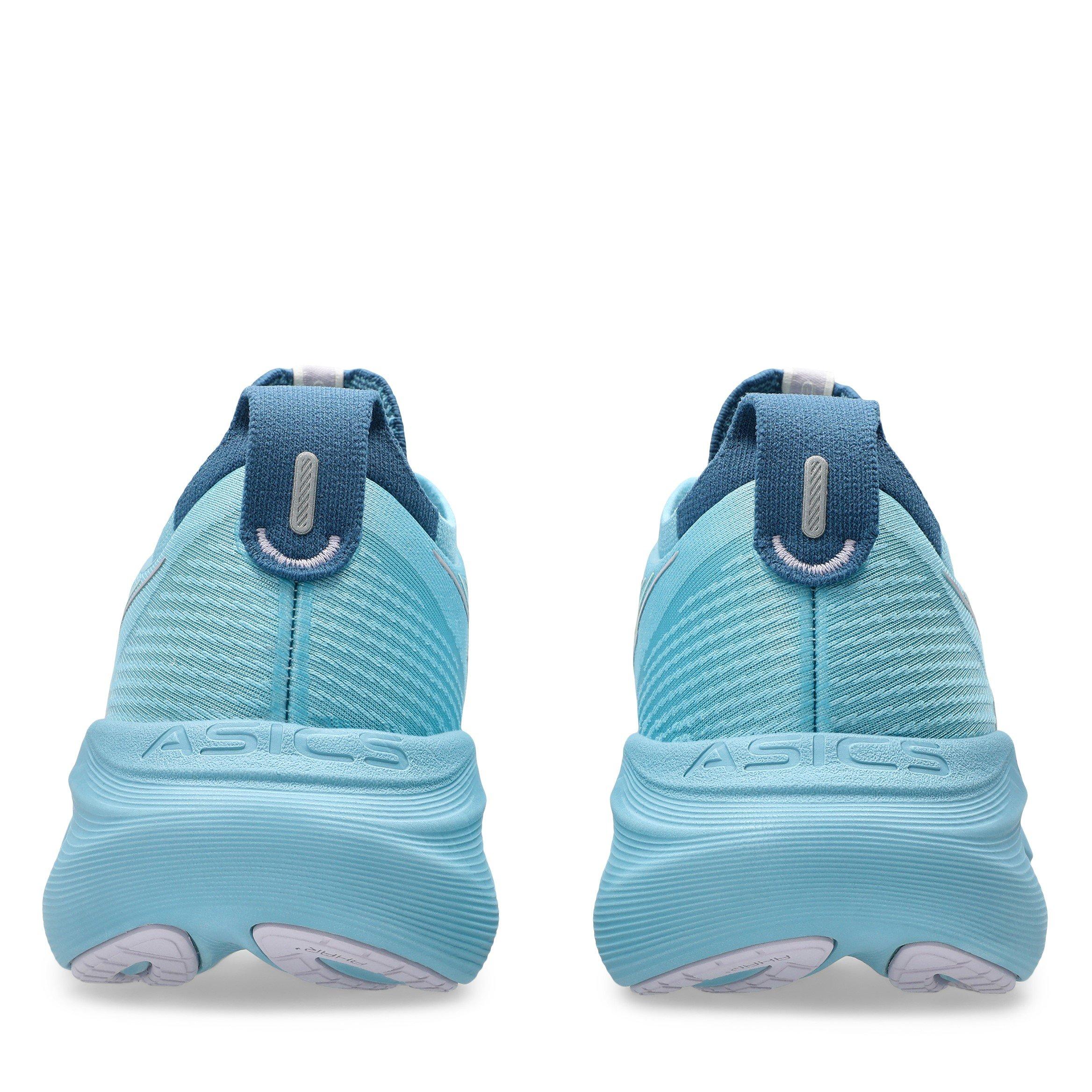 STILWATER/CREAM - Asics - Gel-Nimbus 27 Womens  Running Shoes - 7