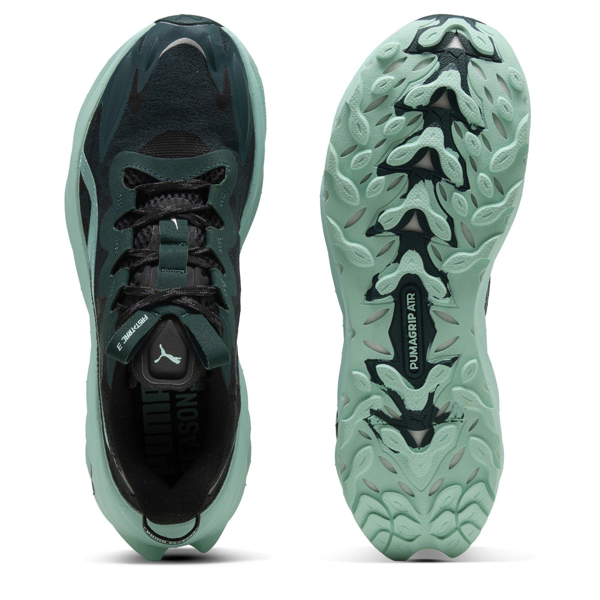 Terreno verde - Puma - Men's Fast-Trac Nitro 3 Off-Road Trail Running Shoes - 3
