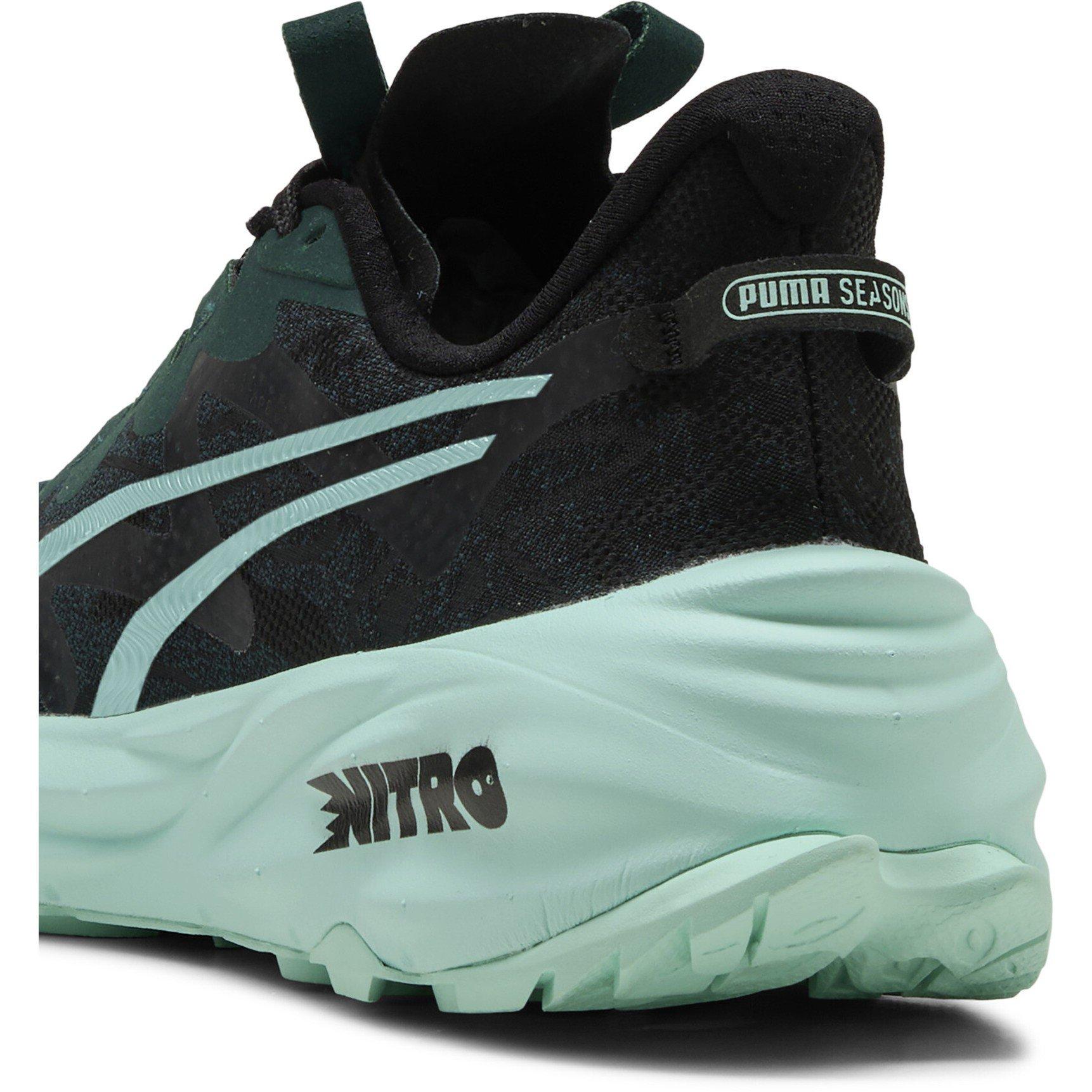 Terreno verde - Puma - Men's Fast-Trac Nitro 3 Off-Road Trail Running Shoes - 5