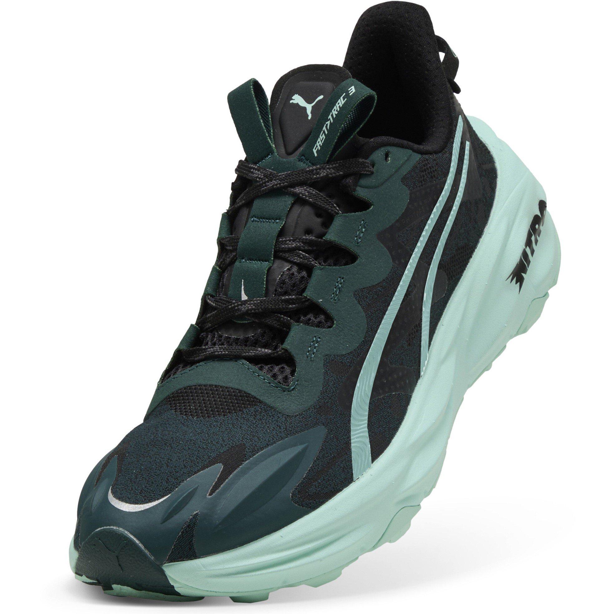 Terreno verde - Puma - Men's Fast-Trac Nitro 3 Off-Road Trail Running Shoes - 6