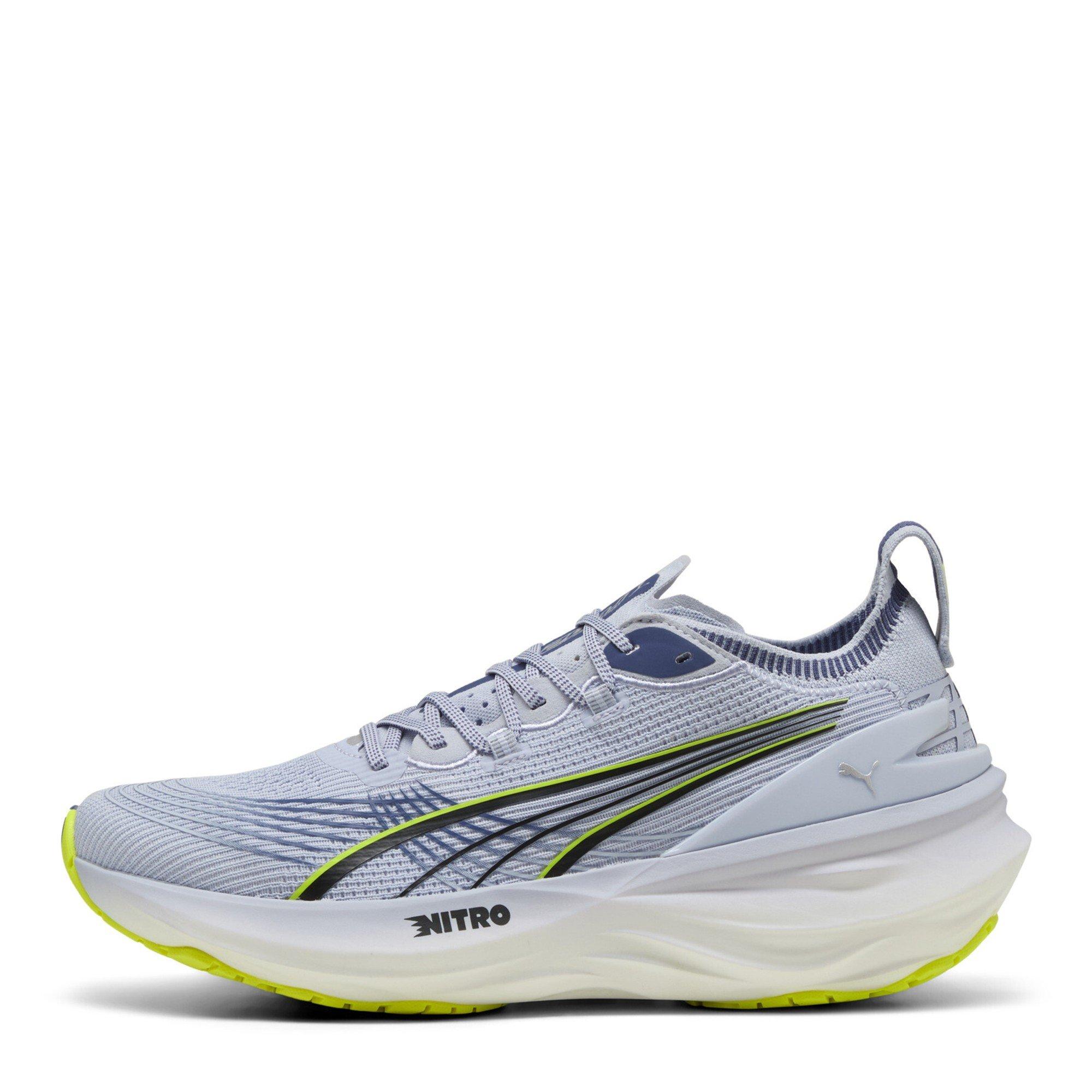 Grey-Blue-Yel - Puma - Men's Foreverrun Nitro 2 Everyday Stable Road Running Shoes - 2