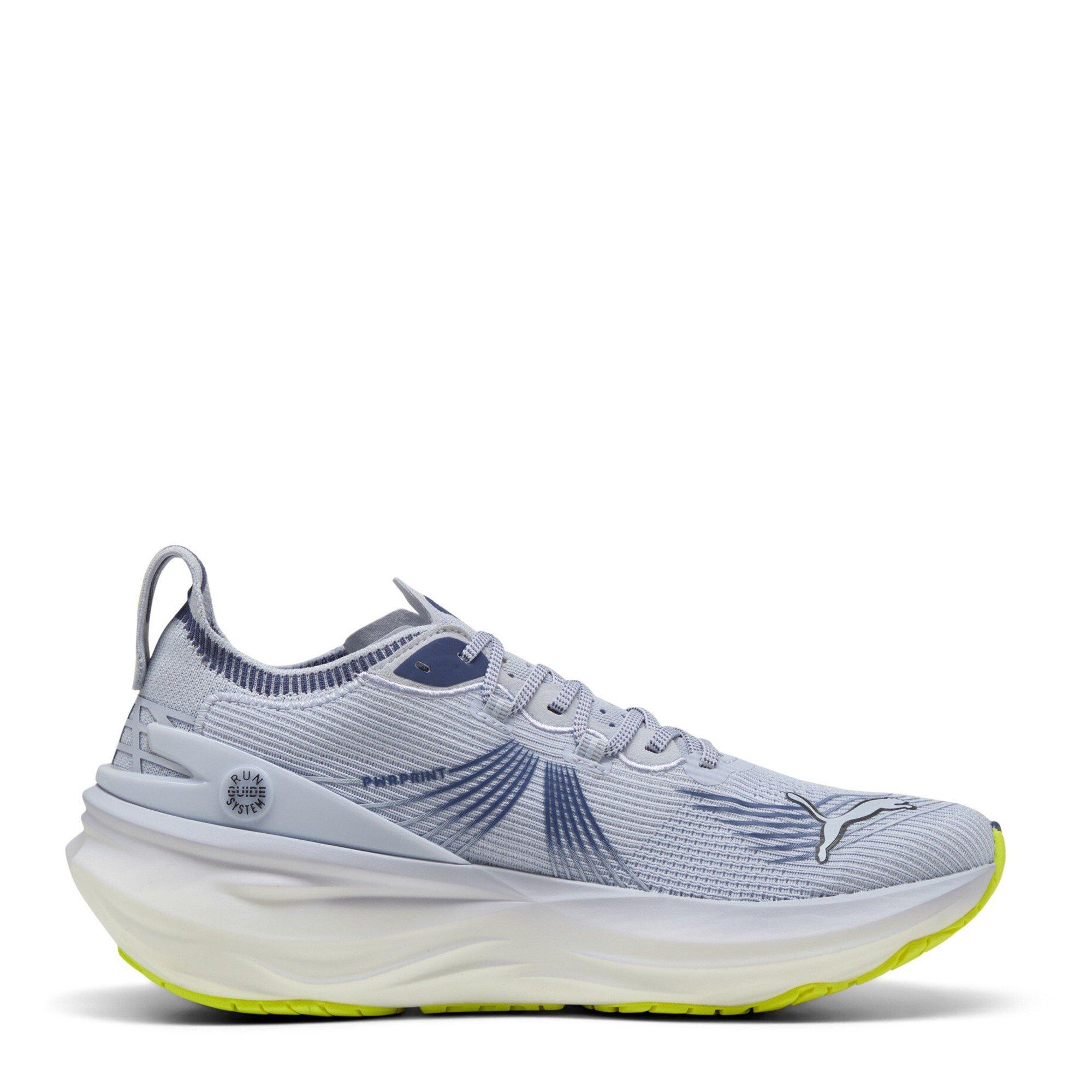 Grey-Blue-Yel - Puma - Men's Foreverrun Nitro 2 Everyday Stable Road Running Shoes - 4