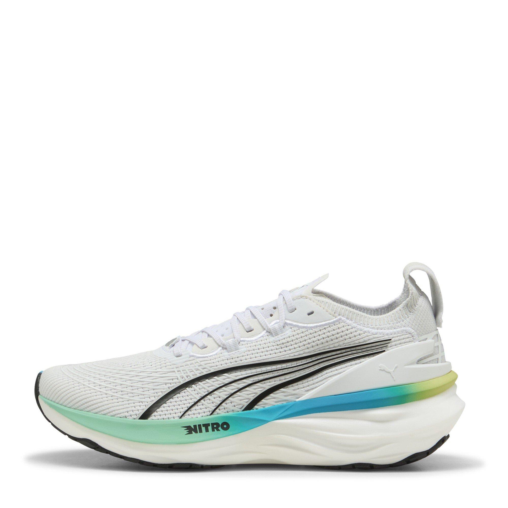 Puma White-Sp - Puma - Men's Foreverrun Nitro 2 Everyday Stable Road Running Shoes - 2